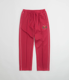 Helas La Marque Tracksuit Pants - Burgundy StretchMaterial