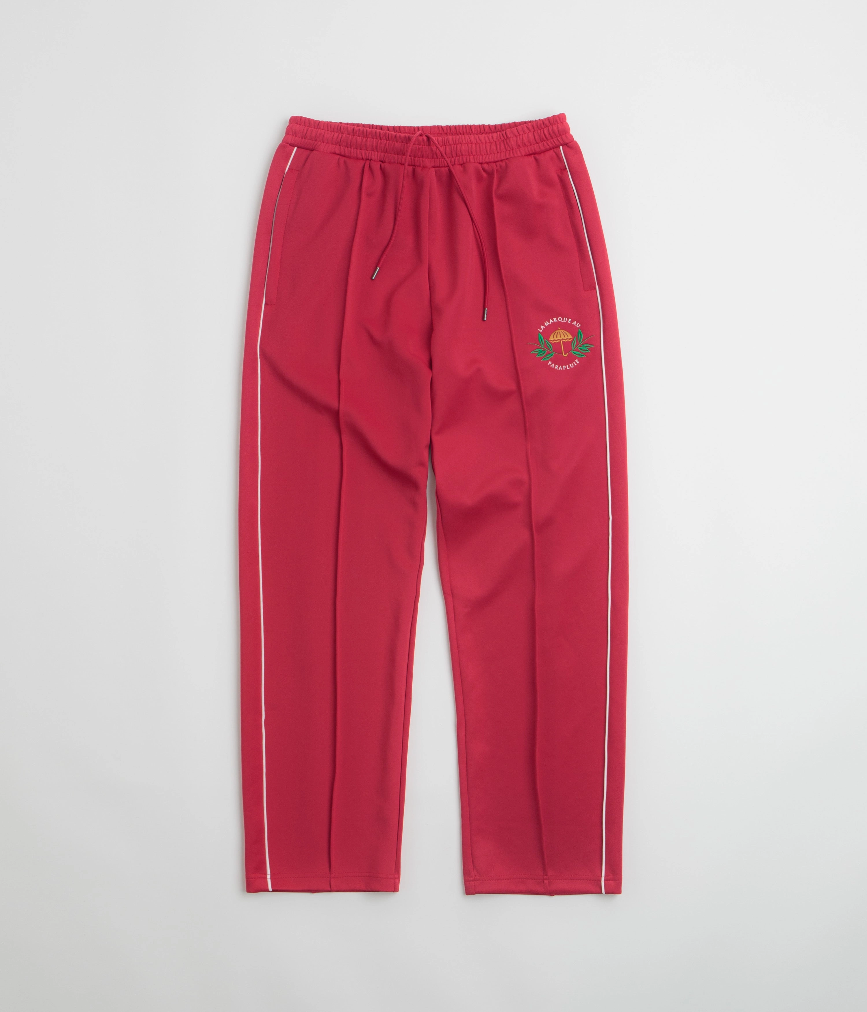 Helas La Marque Tracksuit Pants - Burgundy StretchMaterial