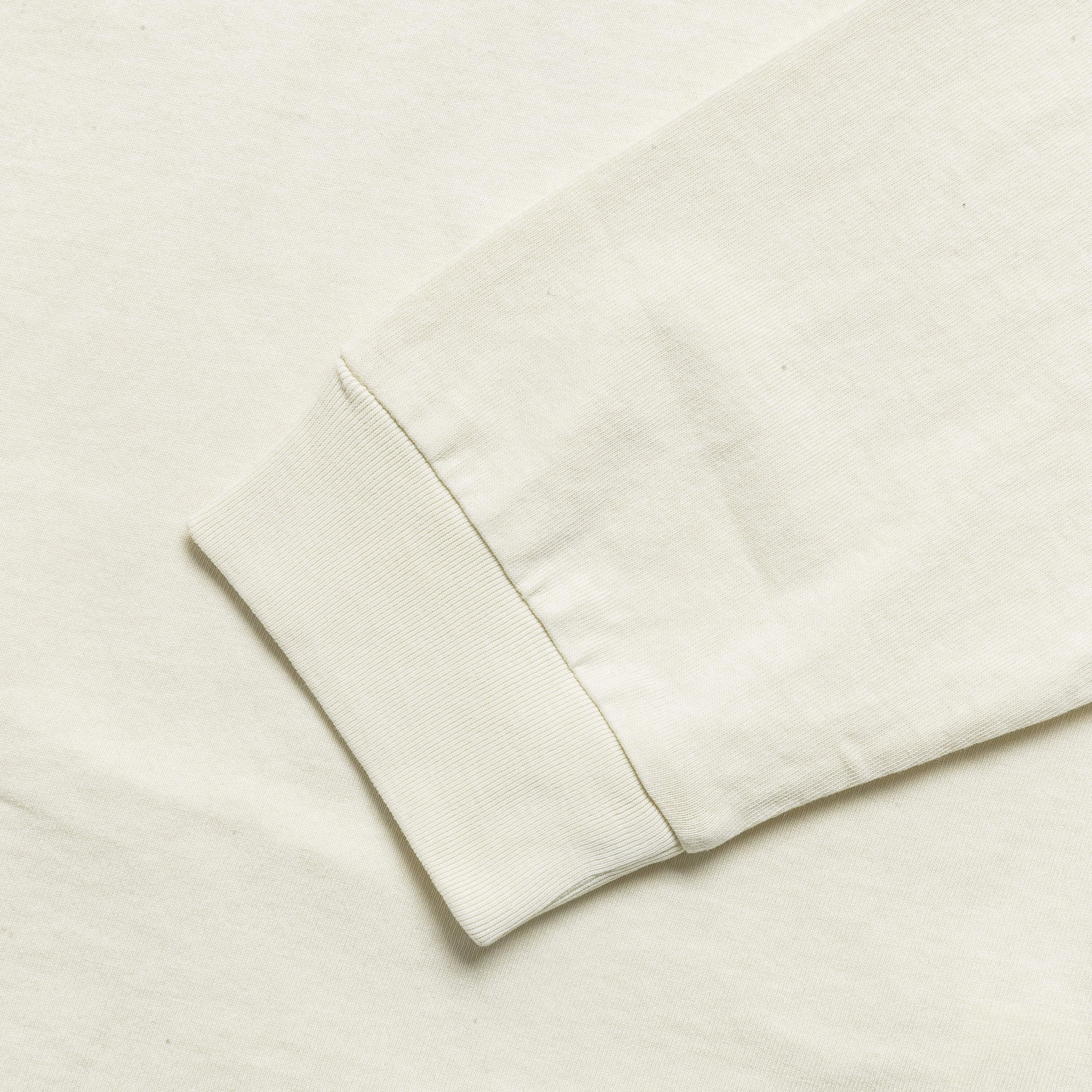 Long Sleeve Pocket Tee Pigment Dyed - Natural Timeless Appeal Cozy and Light