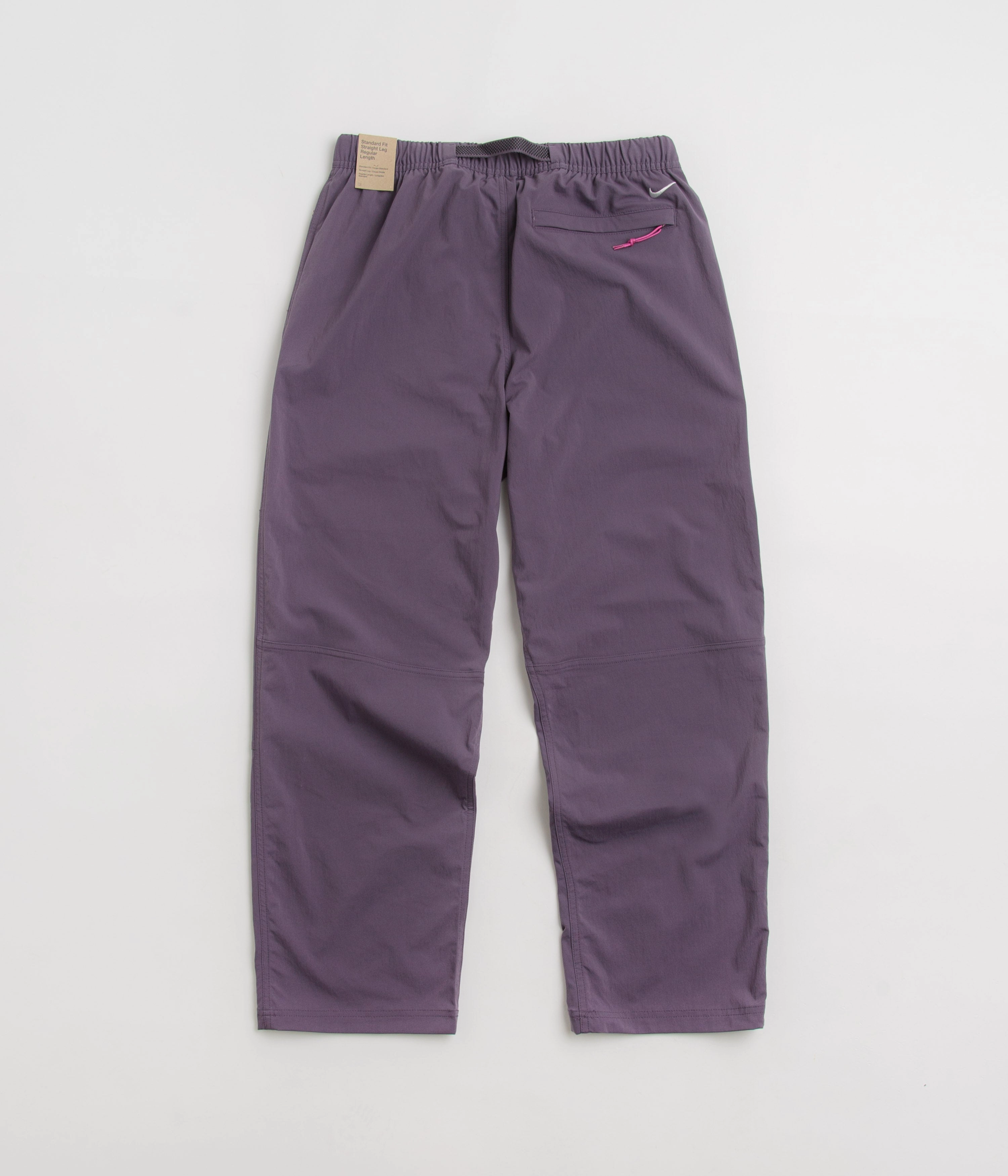 Nike ACG Hiking Pants - Dark Raisin / Black / Summit White Breathable Lining Stain Resistant