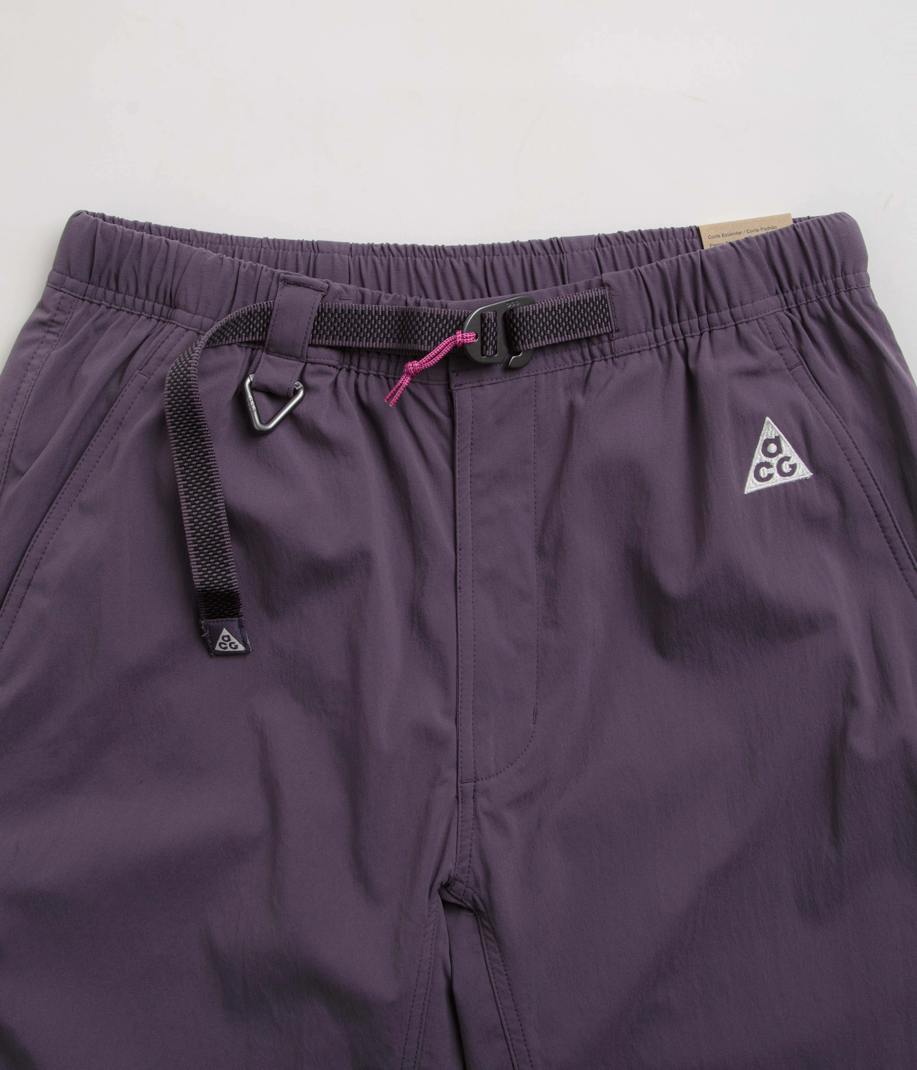 Sustainable Material Blend Nike ACG Hiking Pants - Dark Raisin / Black / Summit White
