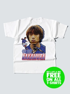 JAPAN NAKAMURA BOOTLEG TEE Layered Collar Structure