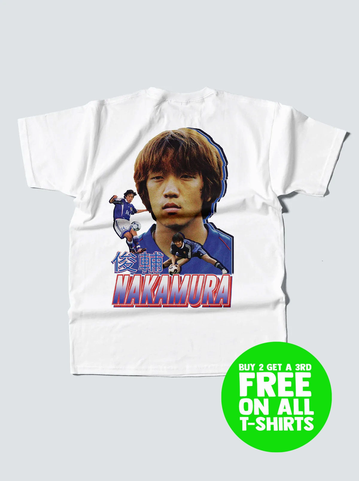 JAPAN NAKAMURA BOOTLEG TEE Layered Collar Structure
