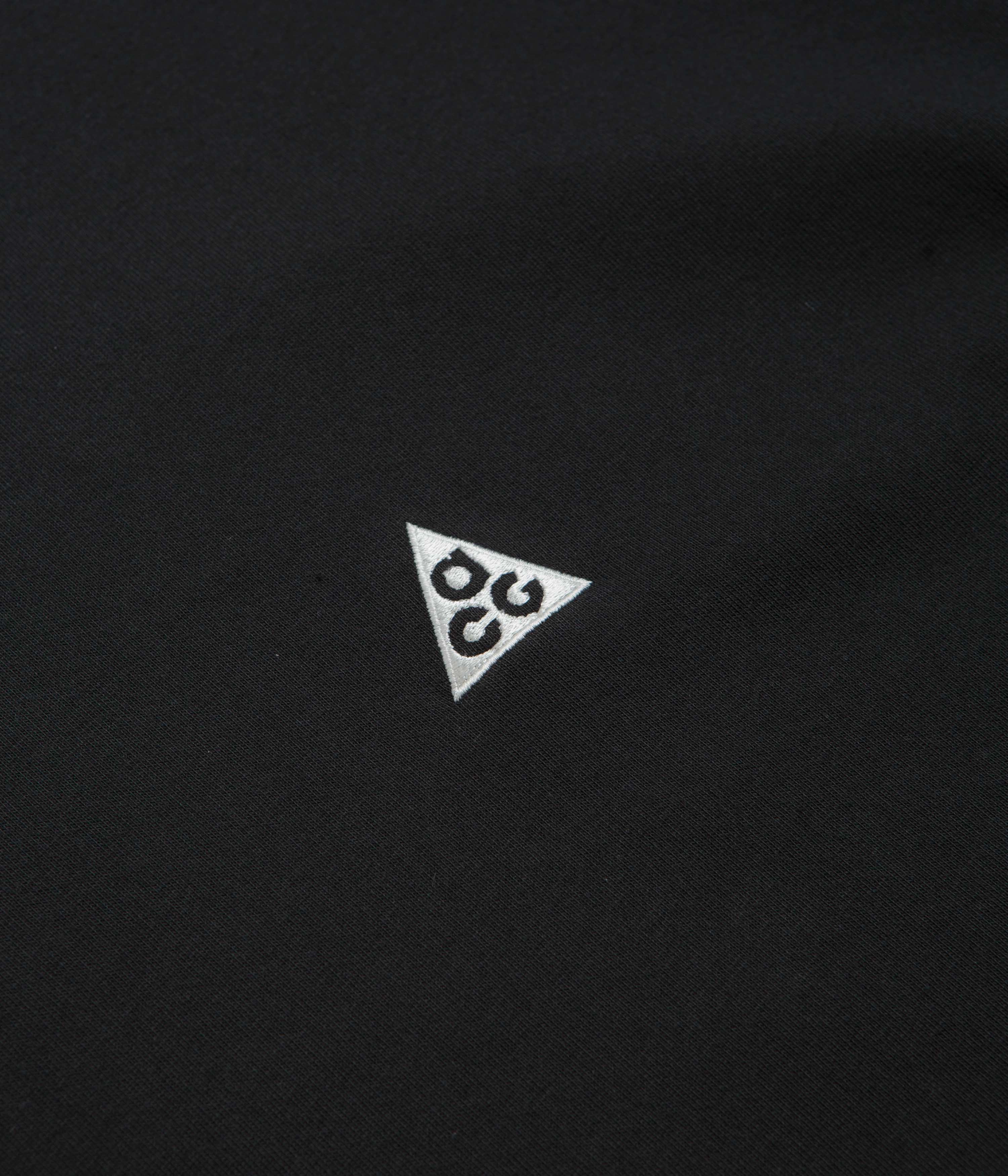 Nike ACG Tri Logo T-Shirt - Black Sustainable Dye Process