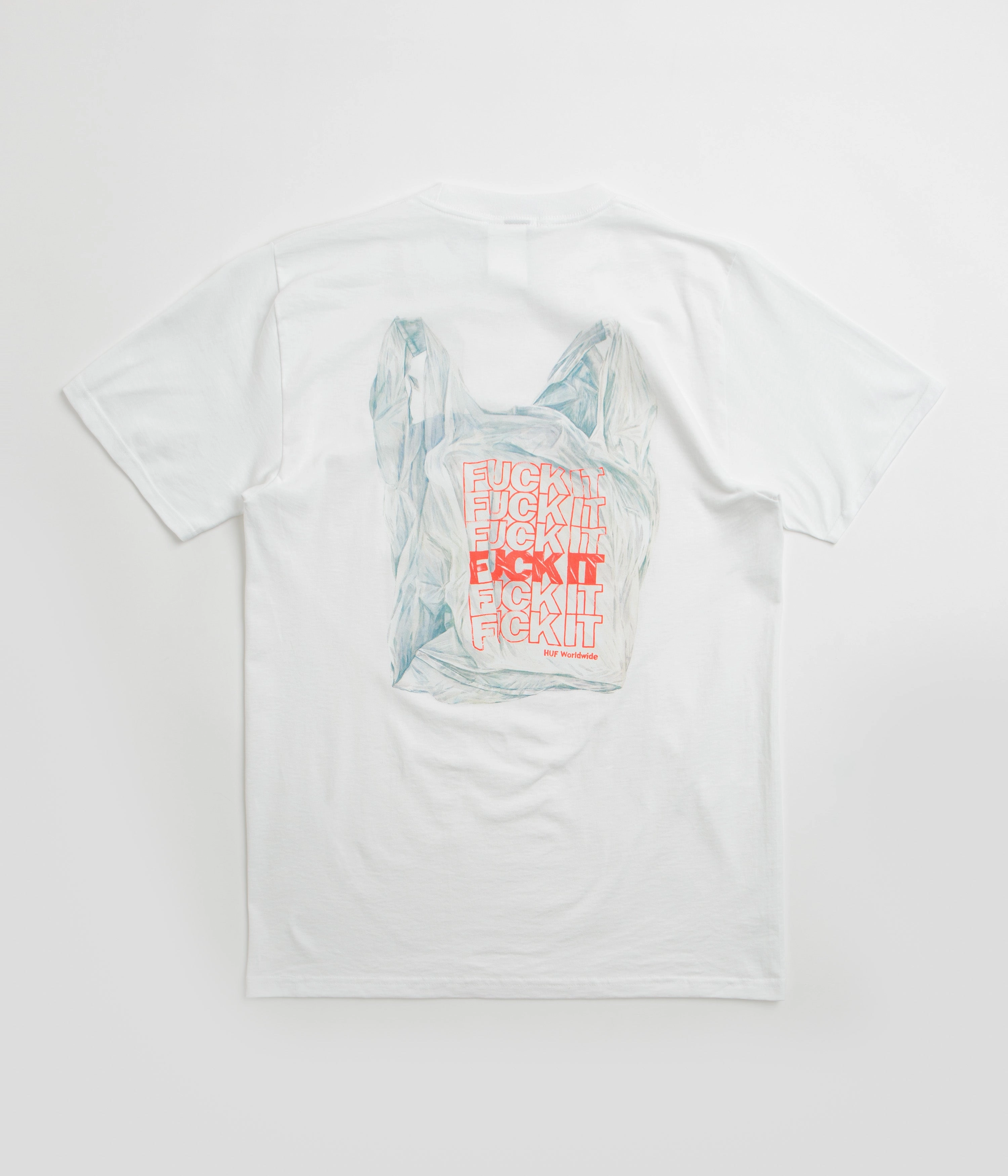 HUF Merida T-Shirt - White Wrinkle Resistant Material