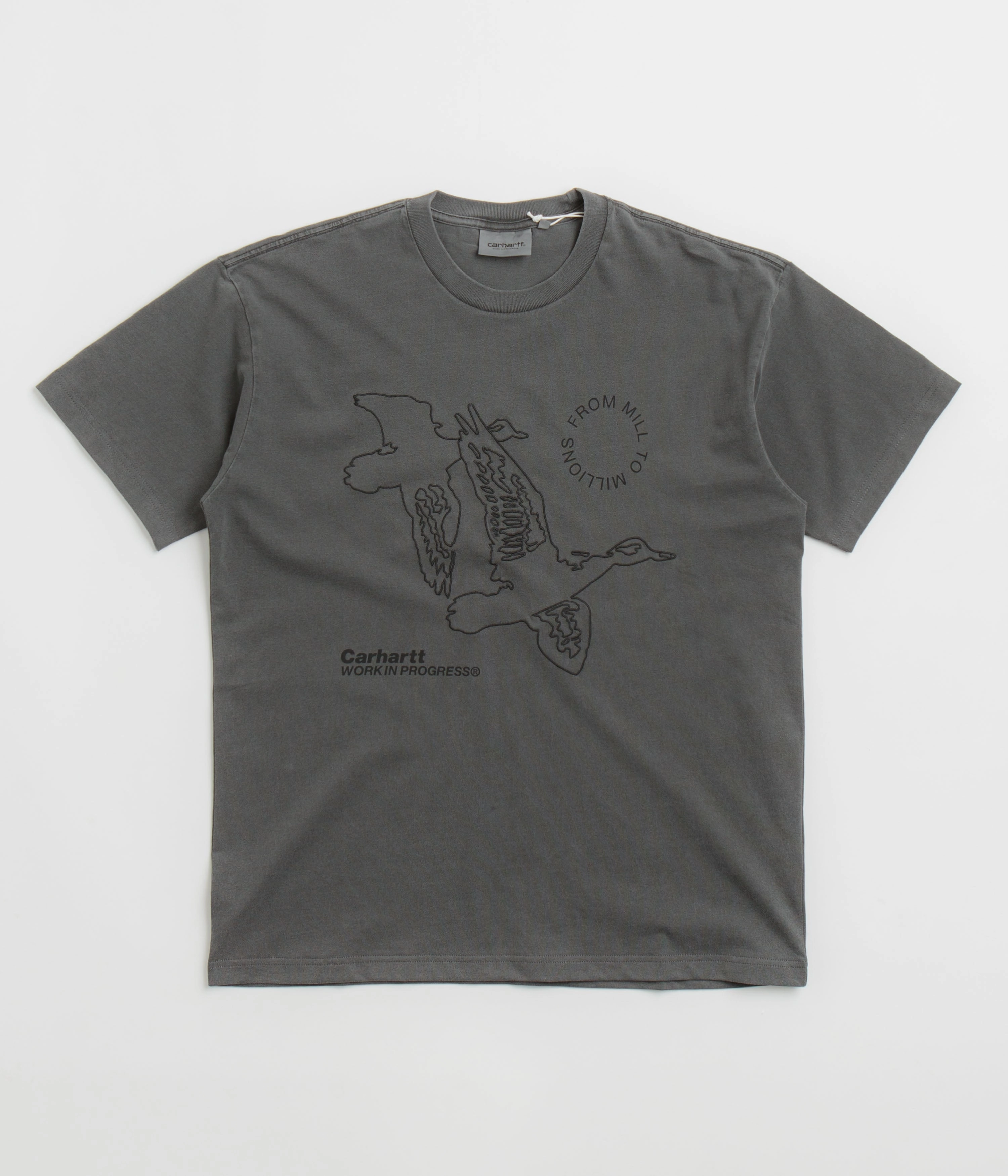 Tear Resistant Trendy Apparel Carhartt Flying Ducks T-Shirt - Graphite