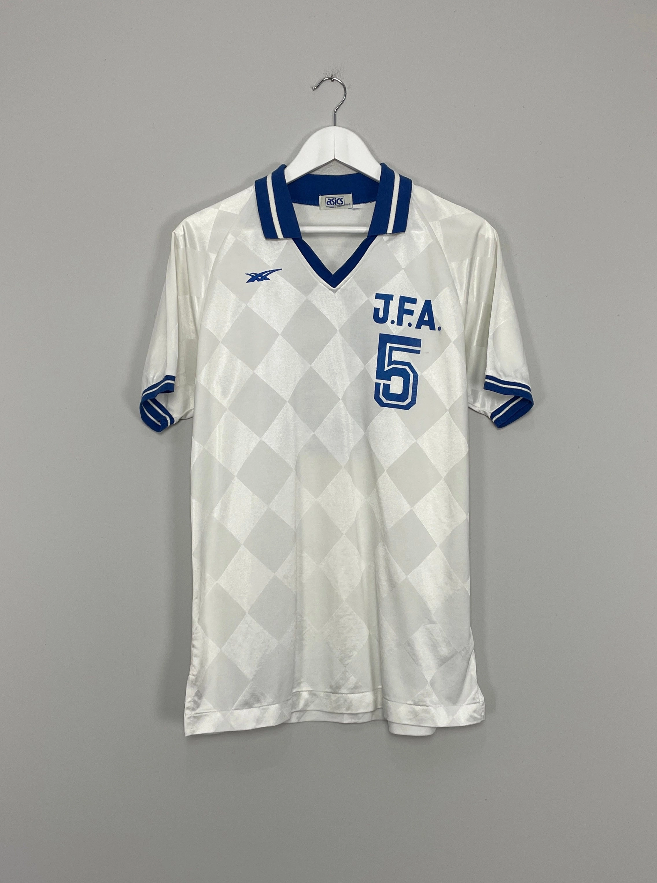 1987/88 JAPAN #5 *OLYMPIC QUALIFIER - PLAYER ISSUE* AWAY SHIRT (M) ASICS Rush Ready All-Purpose Wear