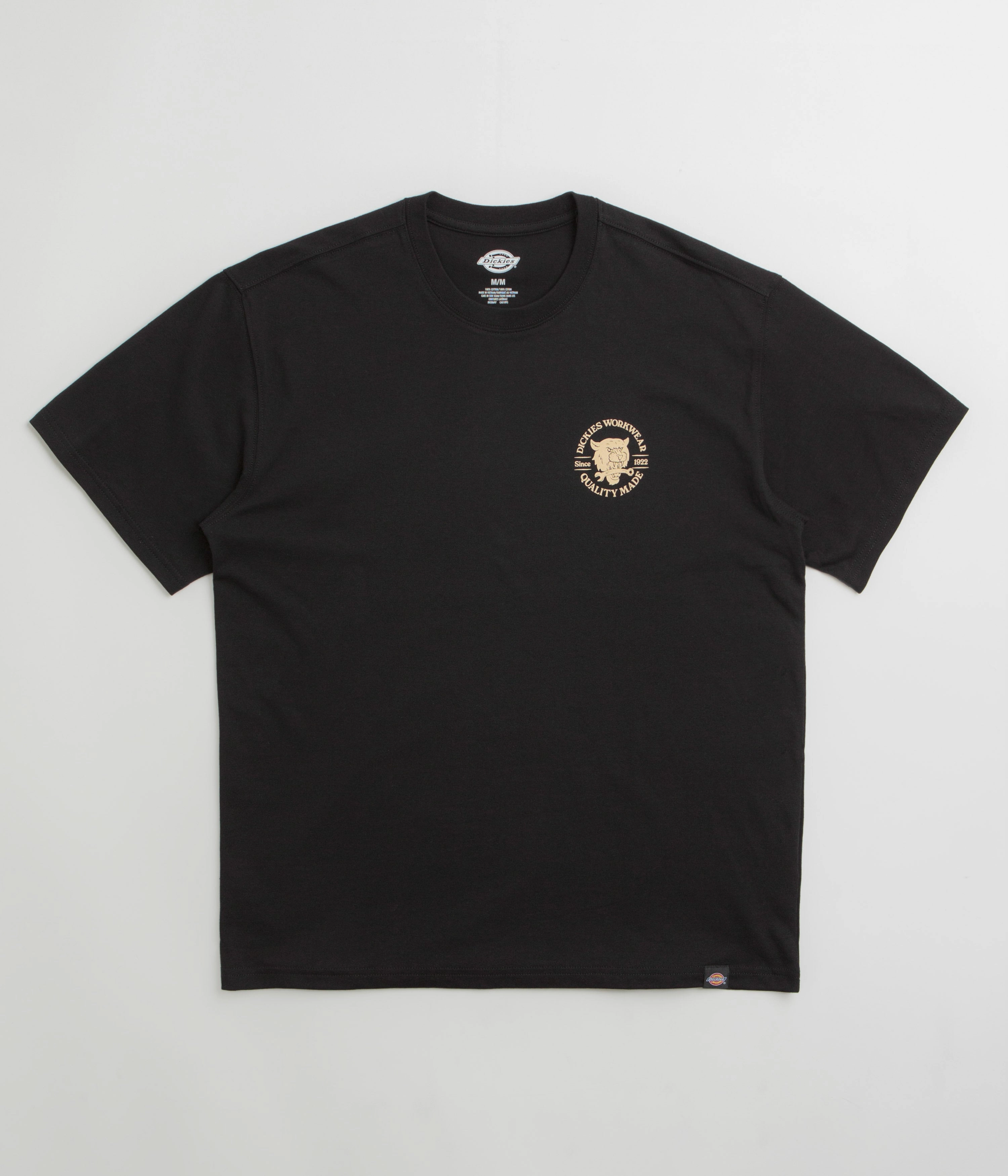 SeamlessSidePanels Dickies Wrench T-Shirt - Black