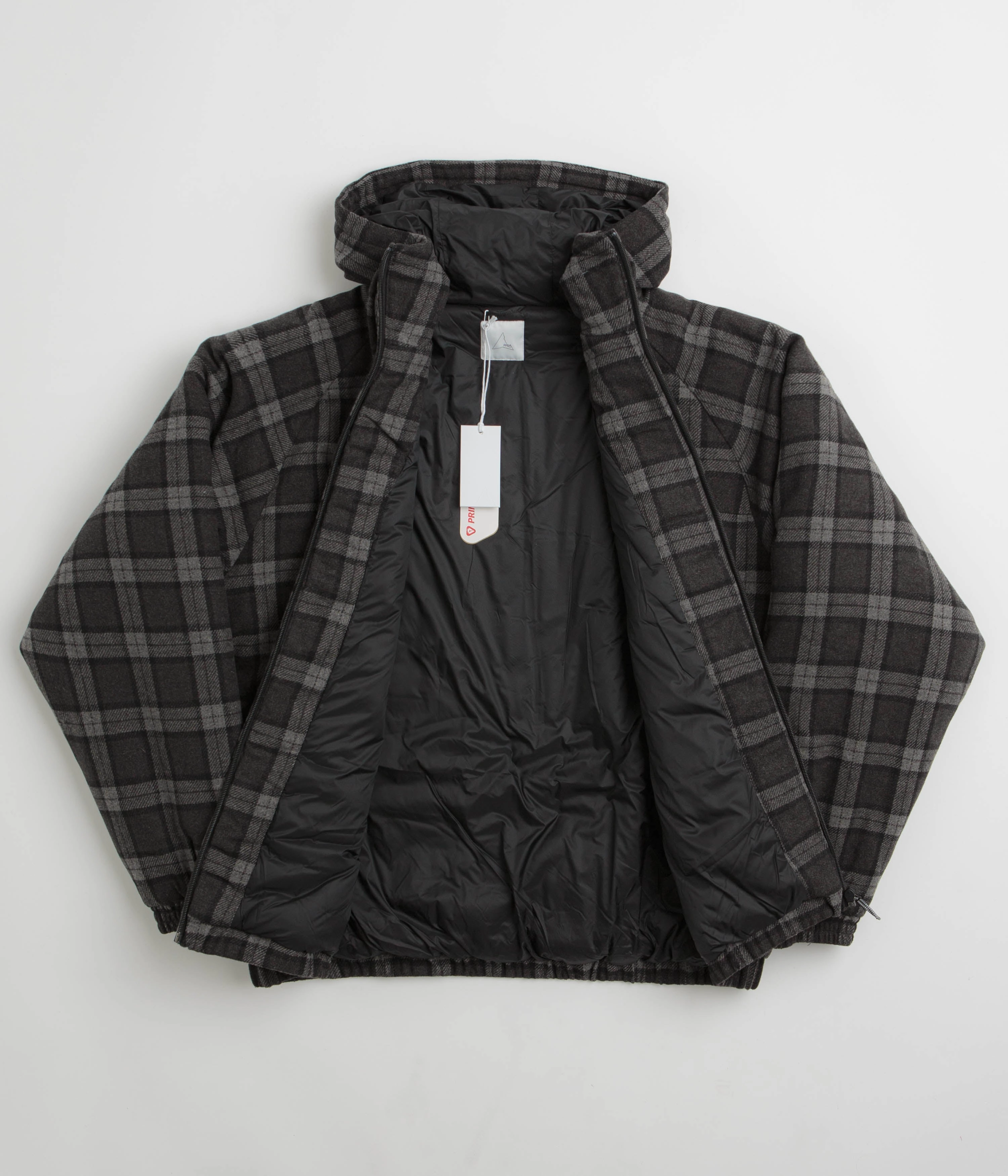 Heritage ROA Logger Primaloft Checked Jacket - Anthracite