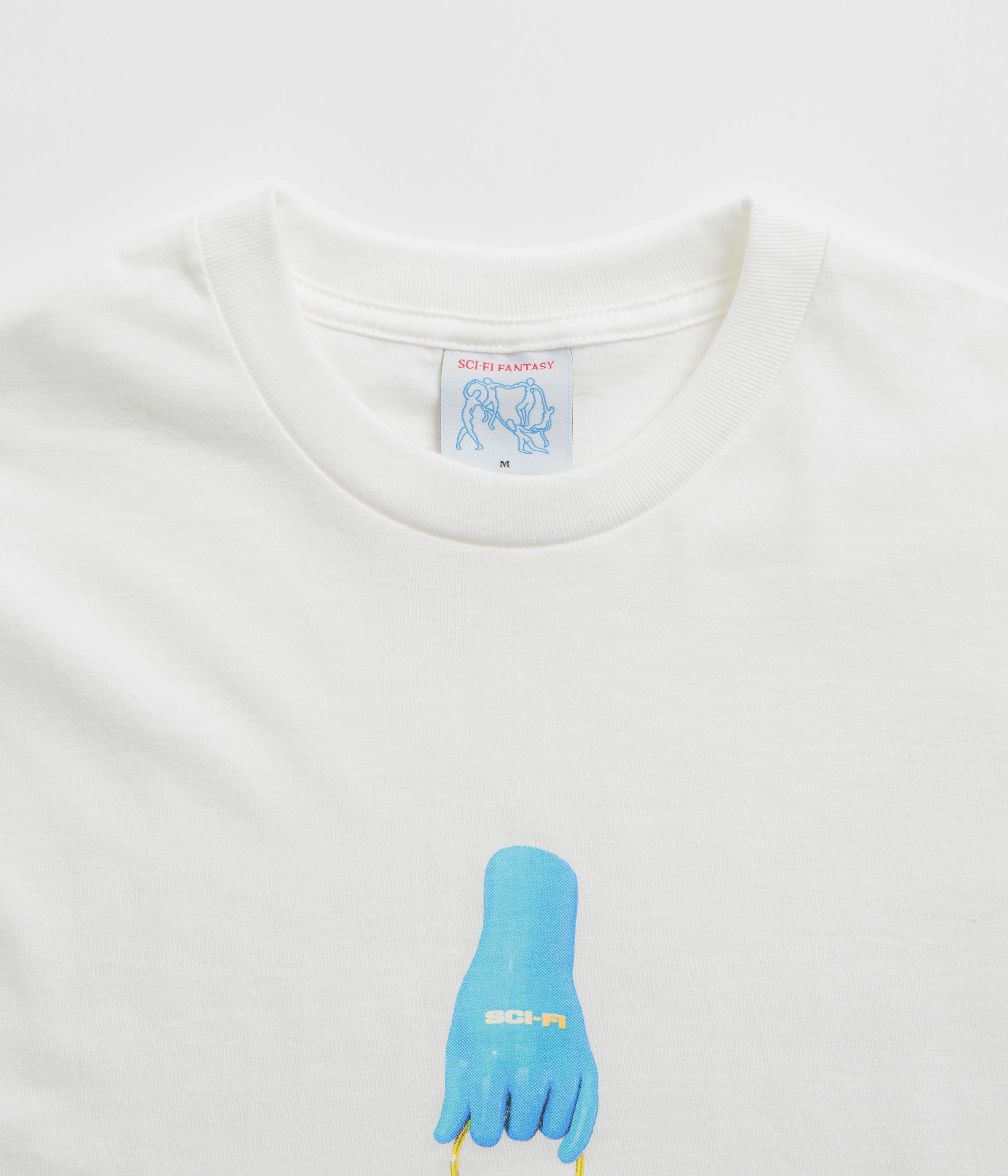 Sci-Fi Fantasy Keys T-Shirt - White Chic Sporty Style