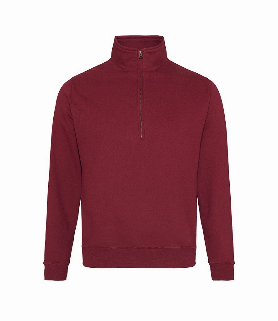 Active Fit product handmade uniqueness Sophomore 1/4 Zip Sweat | BURGUNDY