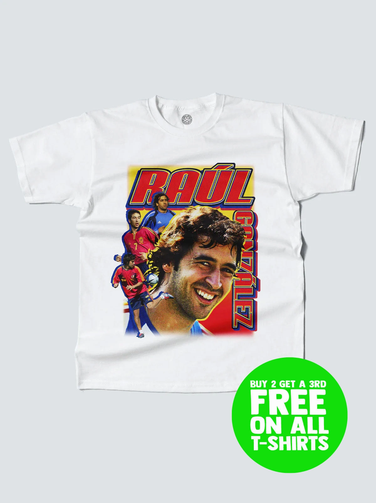 SPAIN RAUL BOOTLEG TEE Trendy Style Chilly Day Essentials