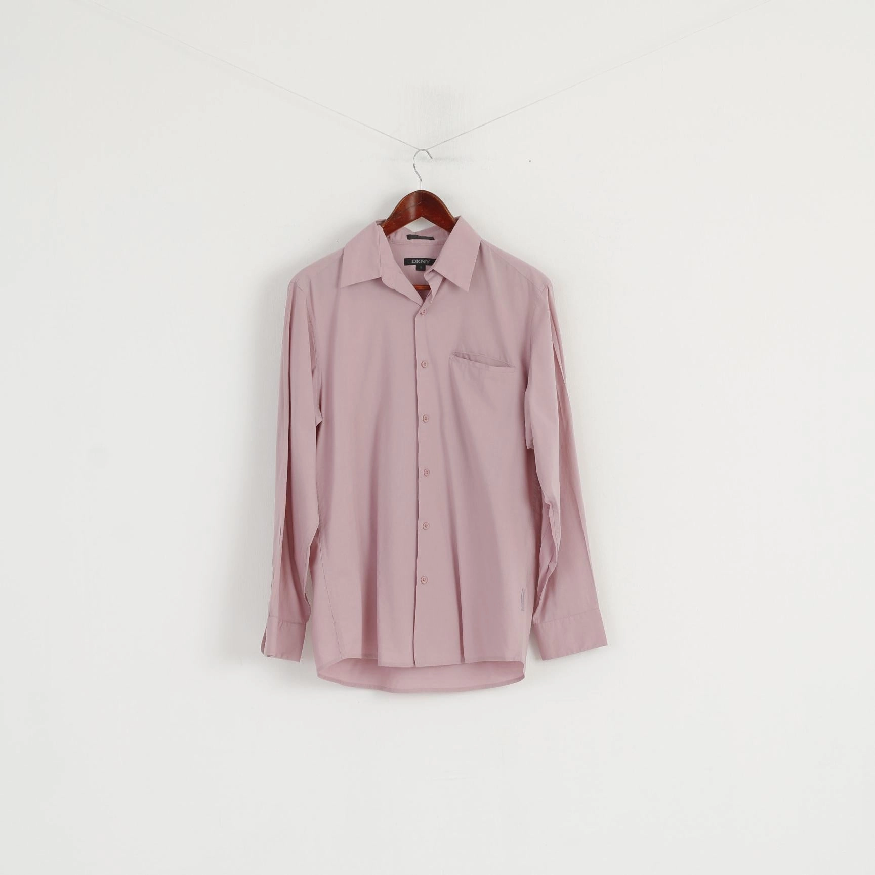 Cool Comfort Holiday Outfit DKNY Men S Casual Shirt Lila Cotton Viscose Blend Soft Long Sleeve Top