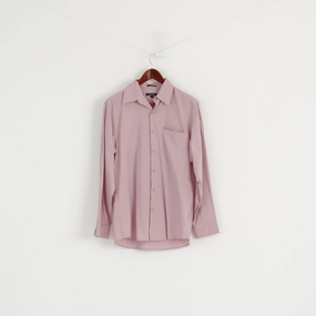 Cool Comfort Holiday Outfit DKNY Men S Casual Shirt Lila Cotton Viscose Blend Soft Long Sleeve Top