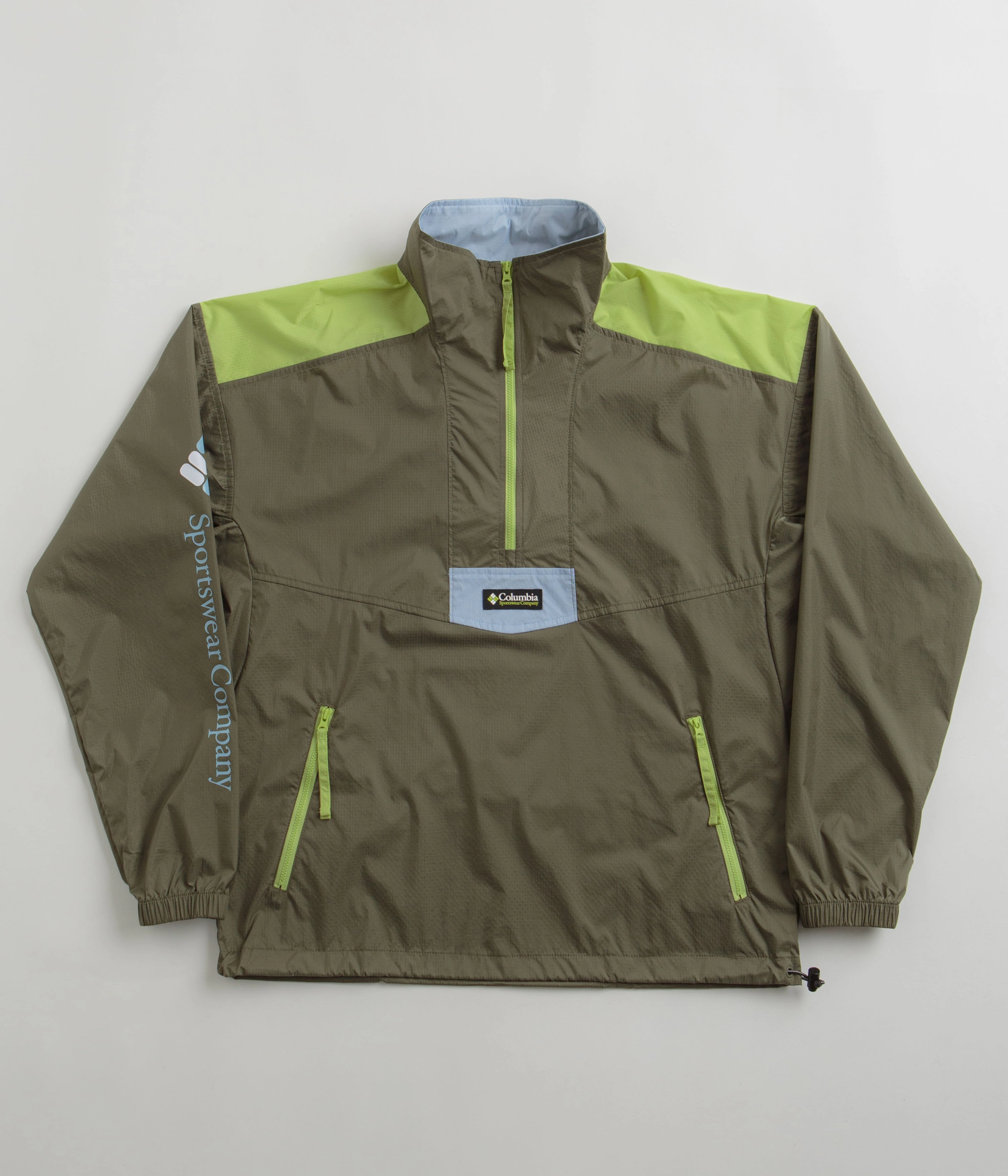 Columbia Riptide Anorak - Stone Green / Napa Green / Whisper Sort