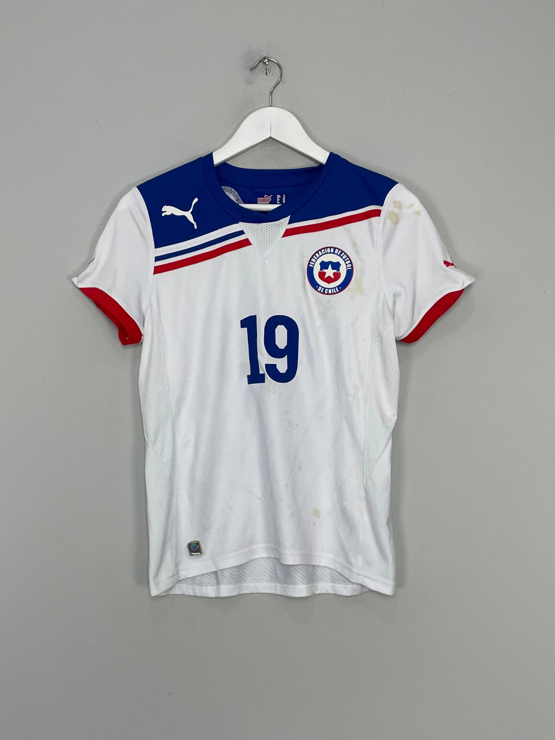 All-day Comfort Drop Shoulder 2011/12 CHILE #19 *MATCH ISSUE* AWAY SHIRT (L.WOMENS) PUMA