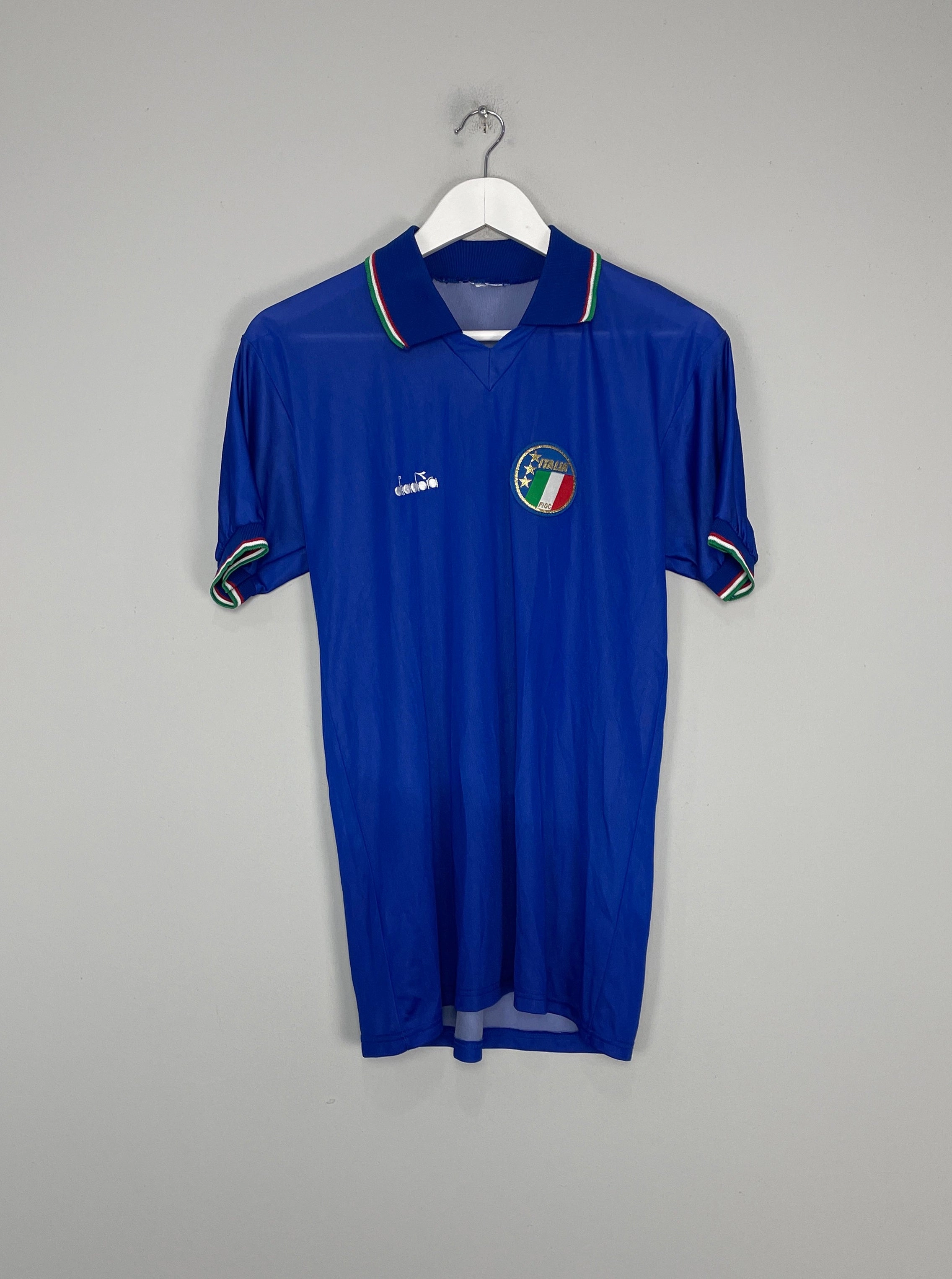 1986/90 ITALY HOME SHIRT (S) DIADORA Performance Driven Design Active Hours