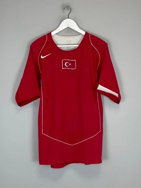 Odor Resistant Treatment Wrinkle resistant fabric 2004/06 TURKEY HOME SHIRT (M) NIKE