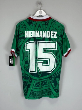 1998 Mexico Hernandez #15 *Reissue* Home (Multiple Sizes) ABA Sport Silky Smooth Street Active