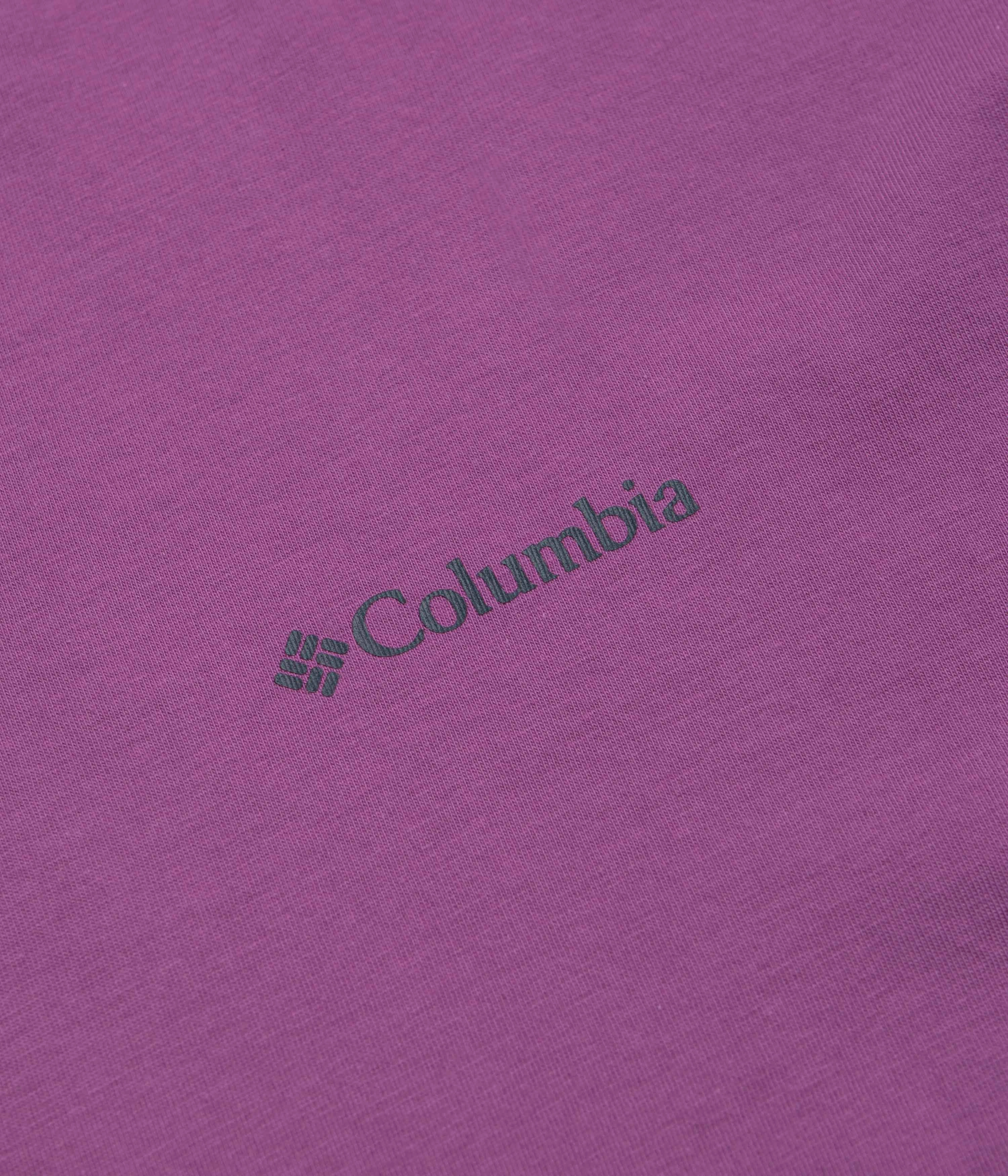 Columbia Black Butte Graphic T-Shirt - Razzle / Linear View Athletic Fit