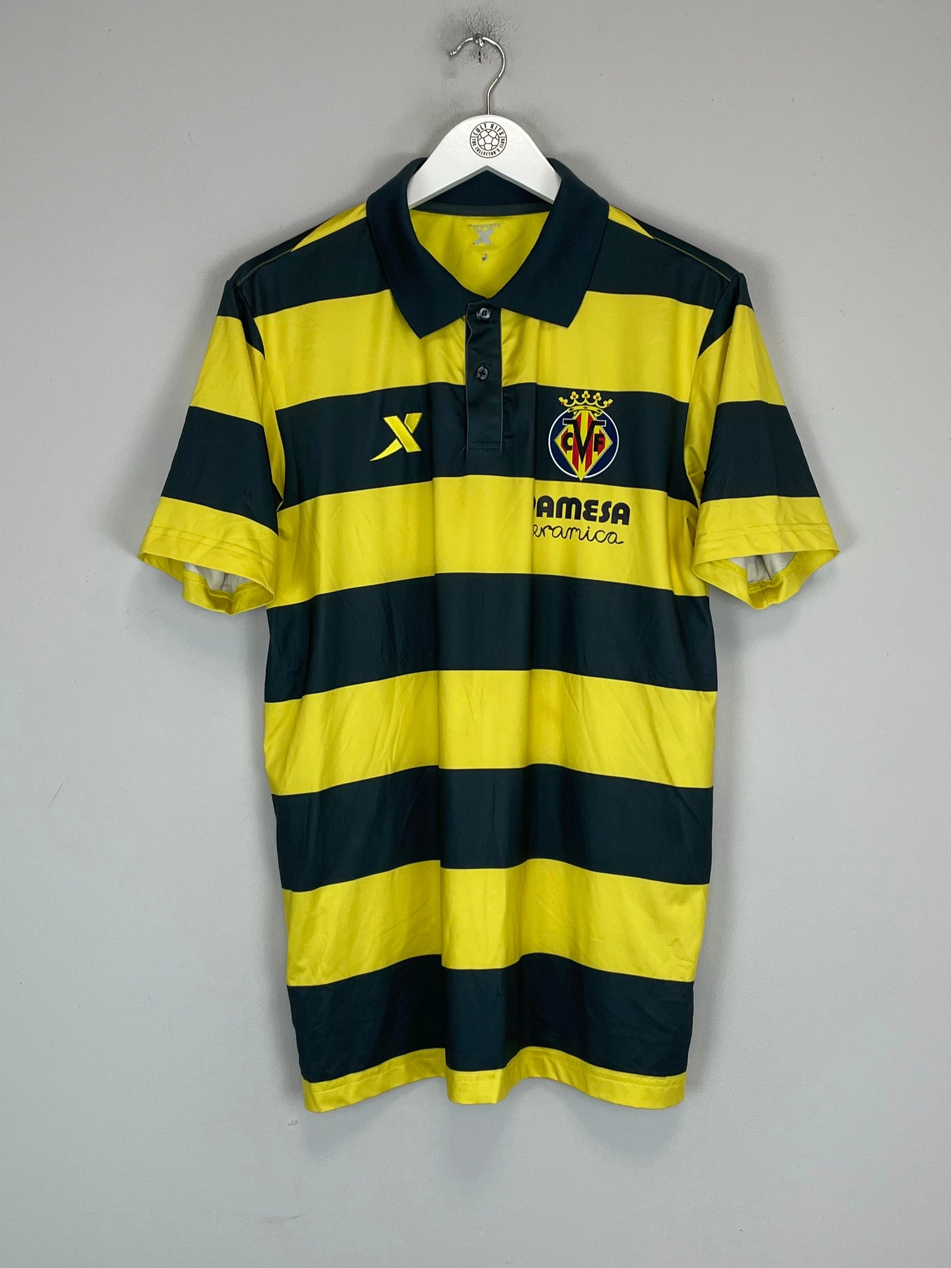 Variable Density Knit 2015/16 VILLARREAL TRAINING SHIRT (M) XEPSPORTS