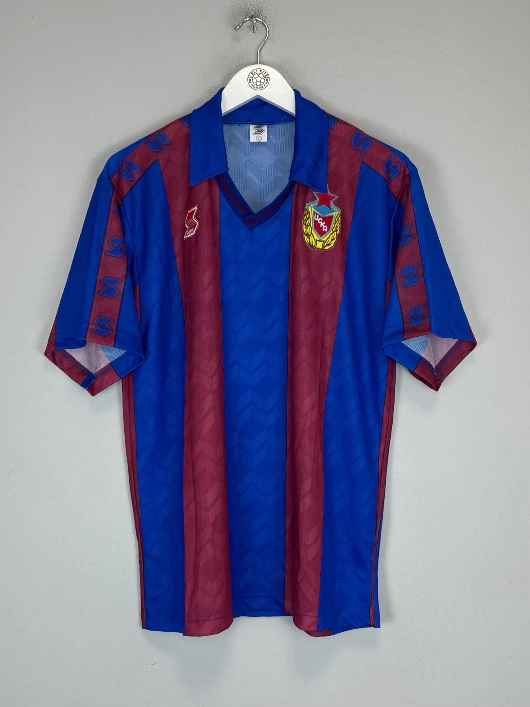 1991/92 CSKA MOSCOW *MINT* HOME SHIRT (L) ABM Aerodynamic Cut