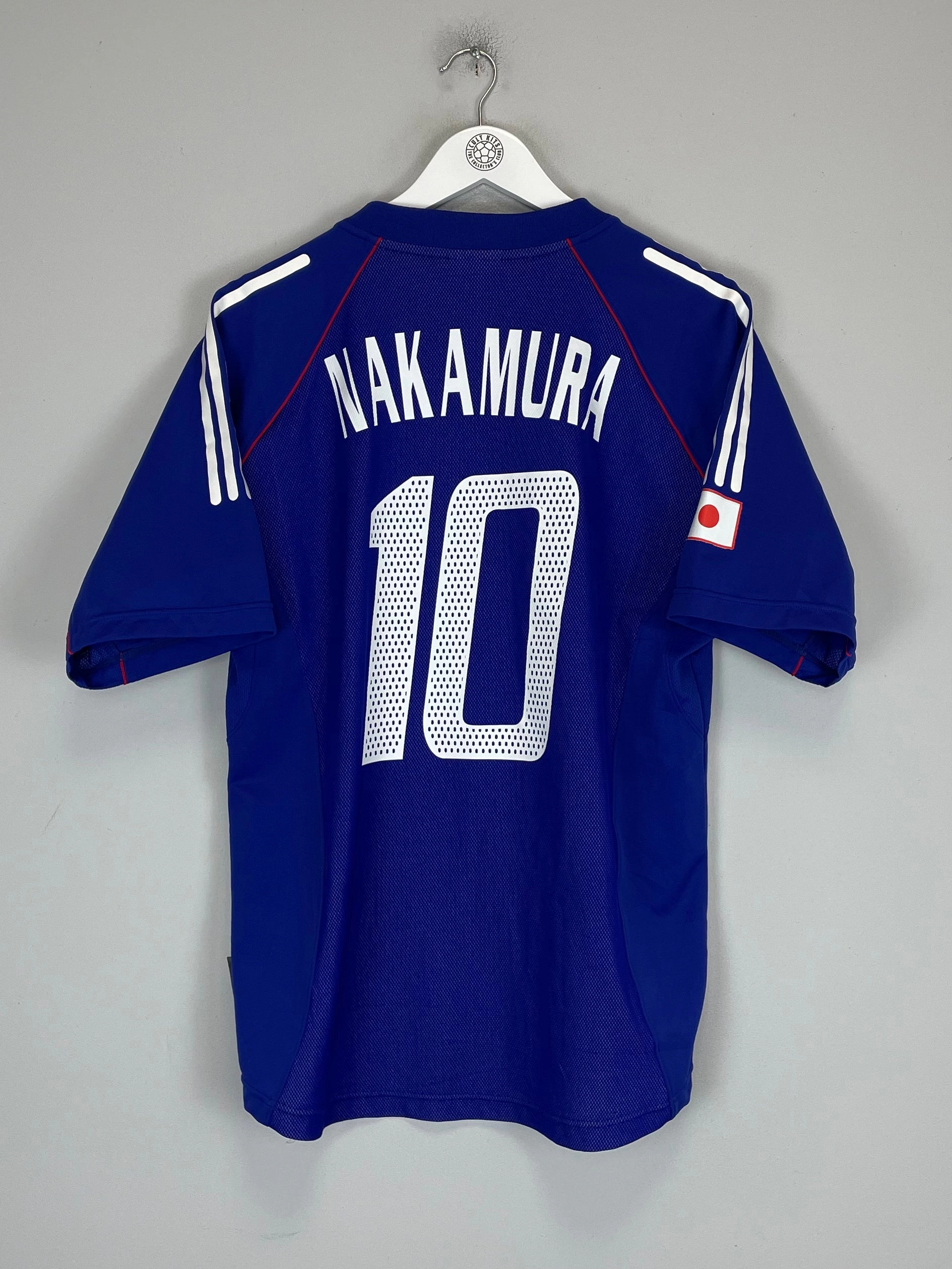 Airflow Optimized Focused Cut 2002/04 JAPAN NAKAMURA #10 HOME SHIRT (L) ADIDAS