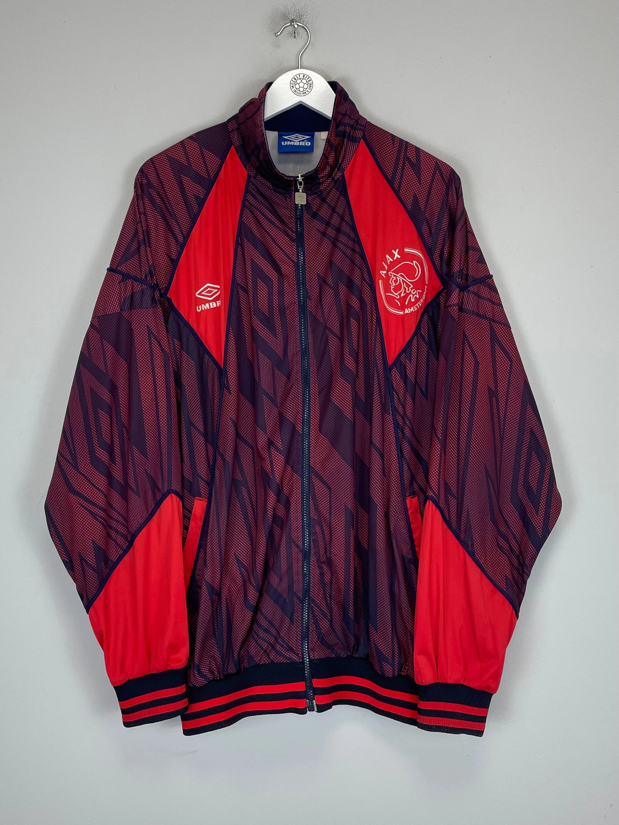 1994/95 AJAX TRACK JACKET (XXL) UMBRO OdorResistant Blend