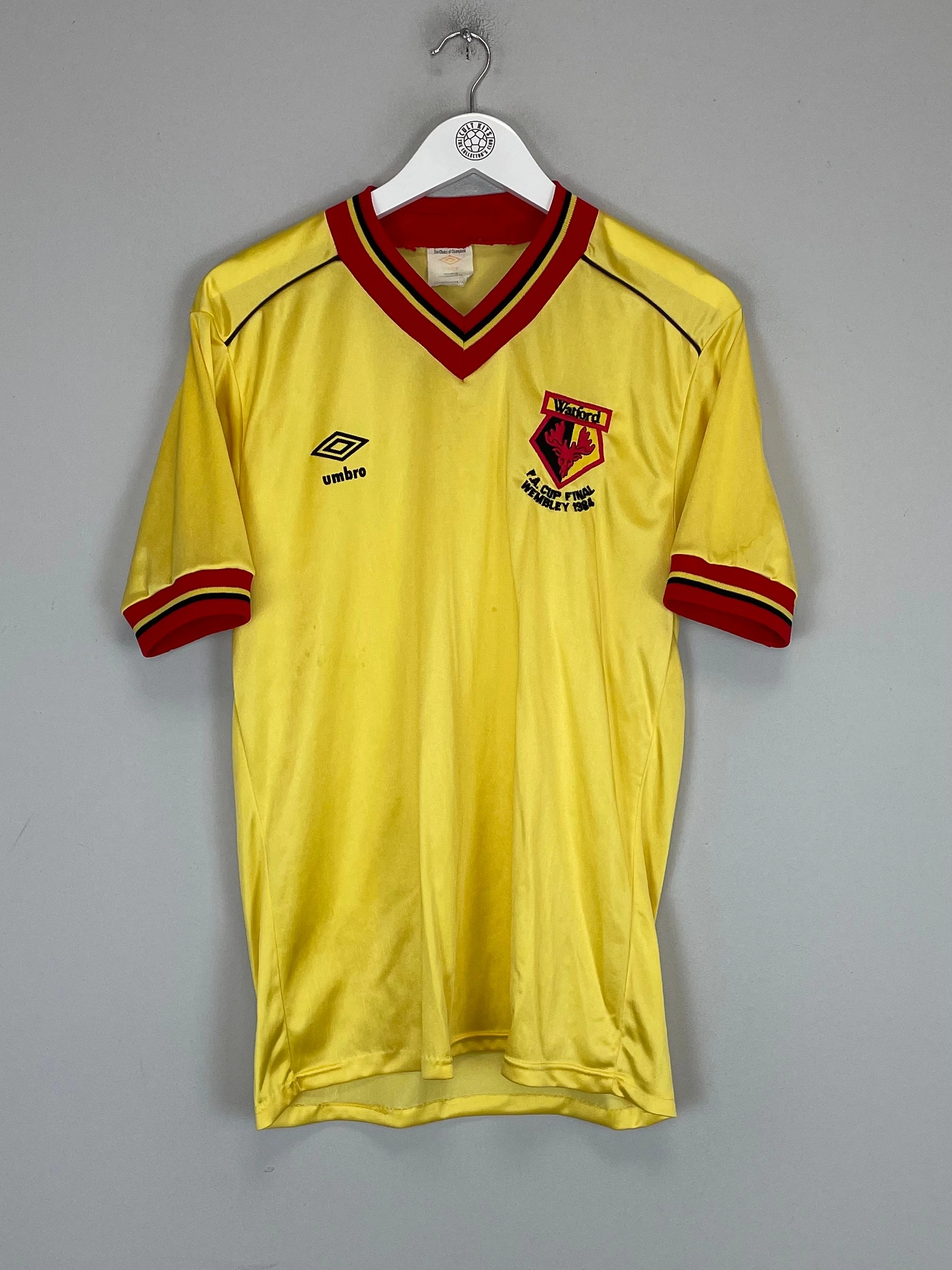 Speed Focus 1982/85 WATFORD *FA CUP FINAL* HOME SHIRT (M) UMBRO