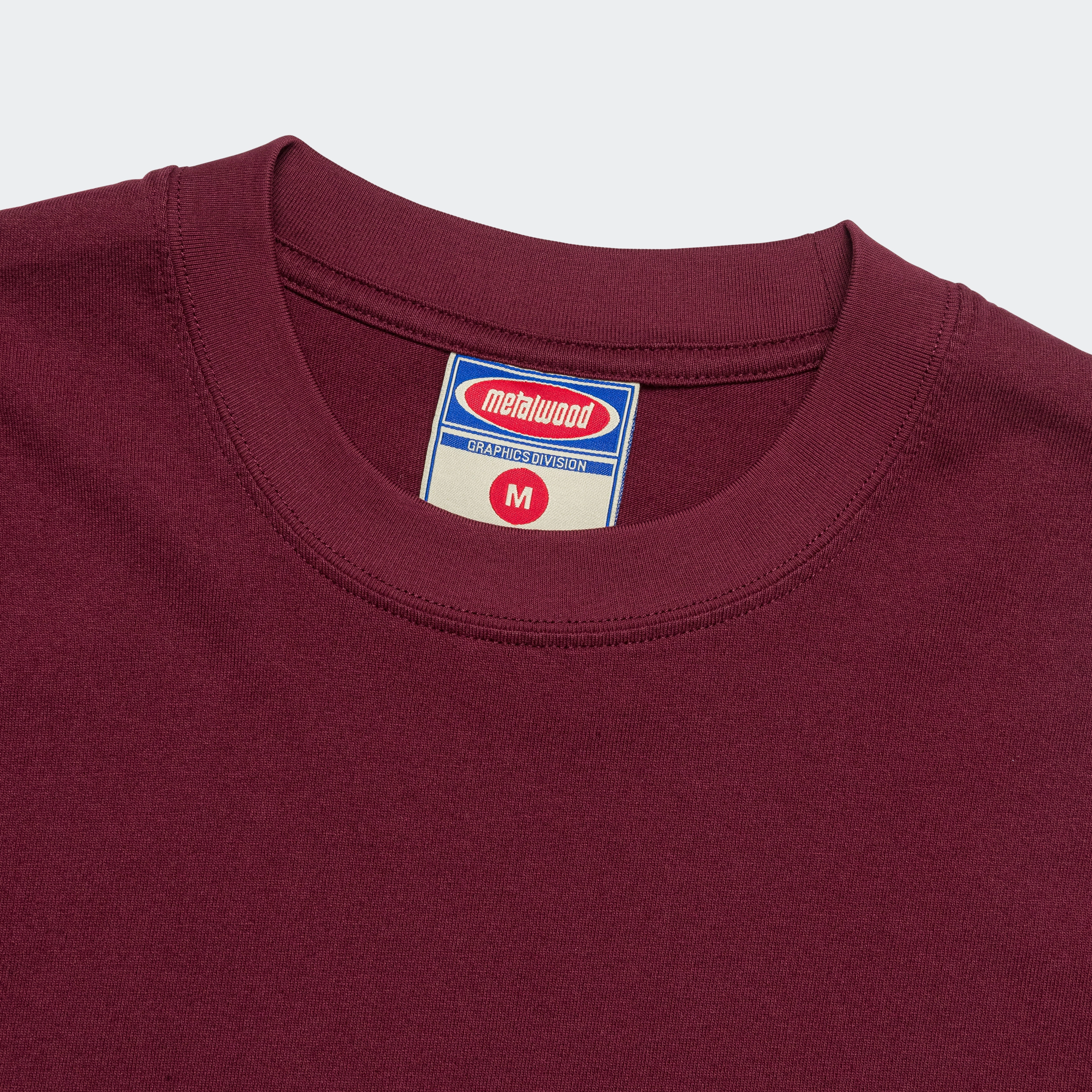 Relaxing Day Pocket Detailing Sport T-Shirt - Eggplant