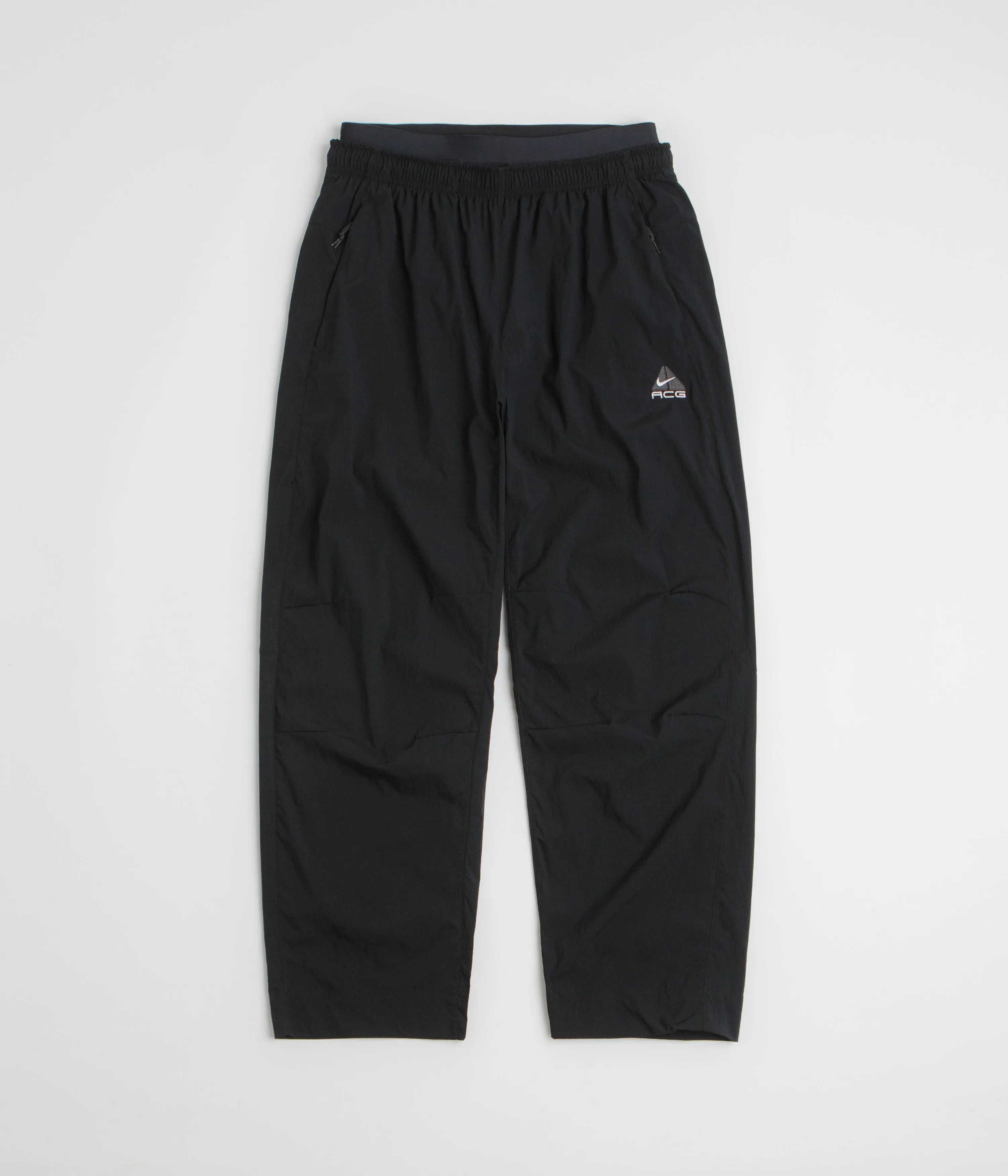 Wrinkle Resistant Material Color Variety Nike ACG Black Iguana 2-in-1 Trousers - Black / Black / Summit White