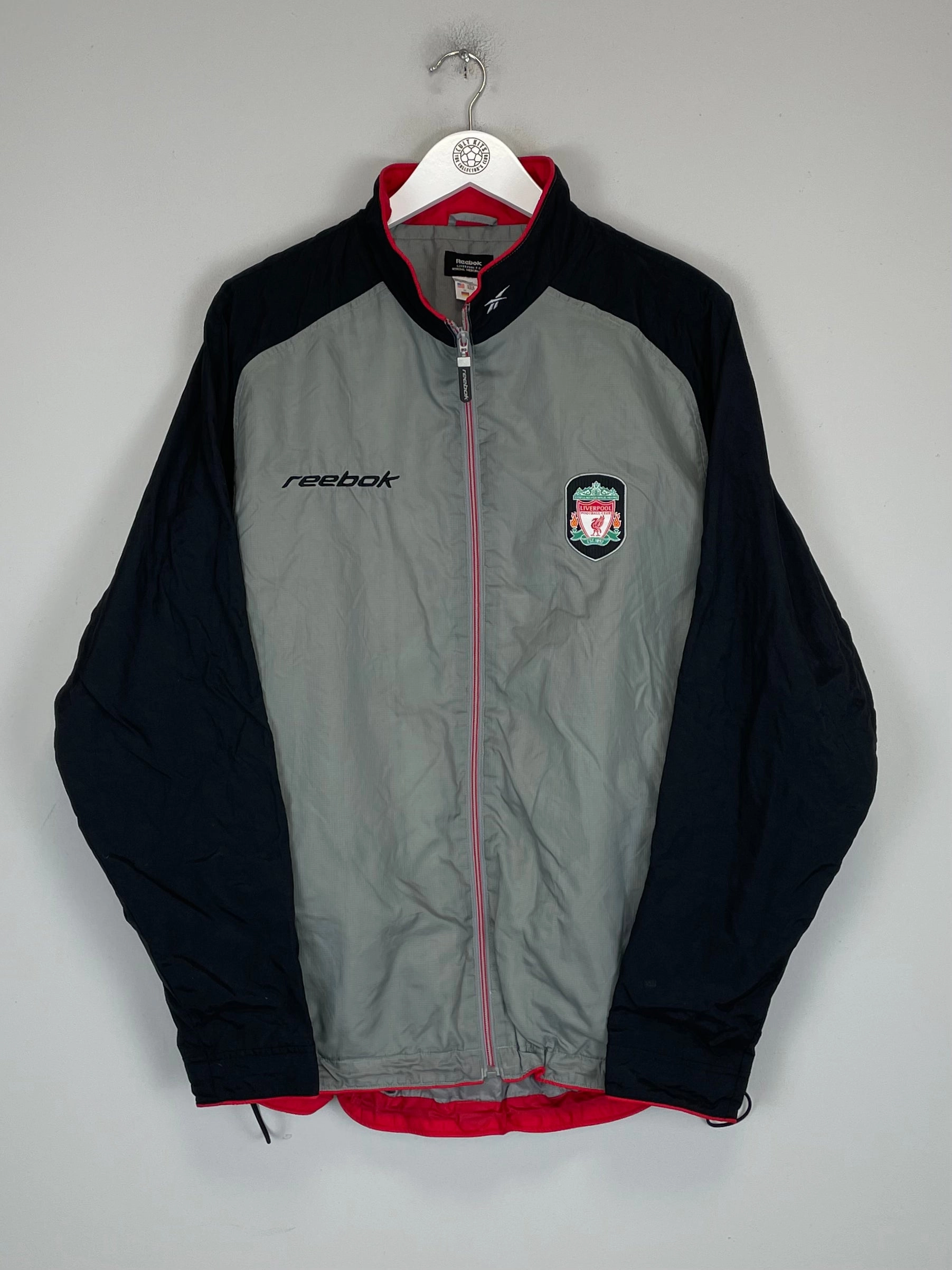 Layered Panel Design 2002/04 LIVERPOOL TRACK JACKET (M) REEBOK