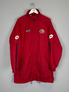 2007/08 COSTA RICA TRACK JACKET (XL) LOTTO NonSlipInnerLayer Fitness Clothing