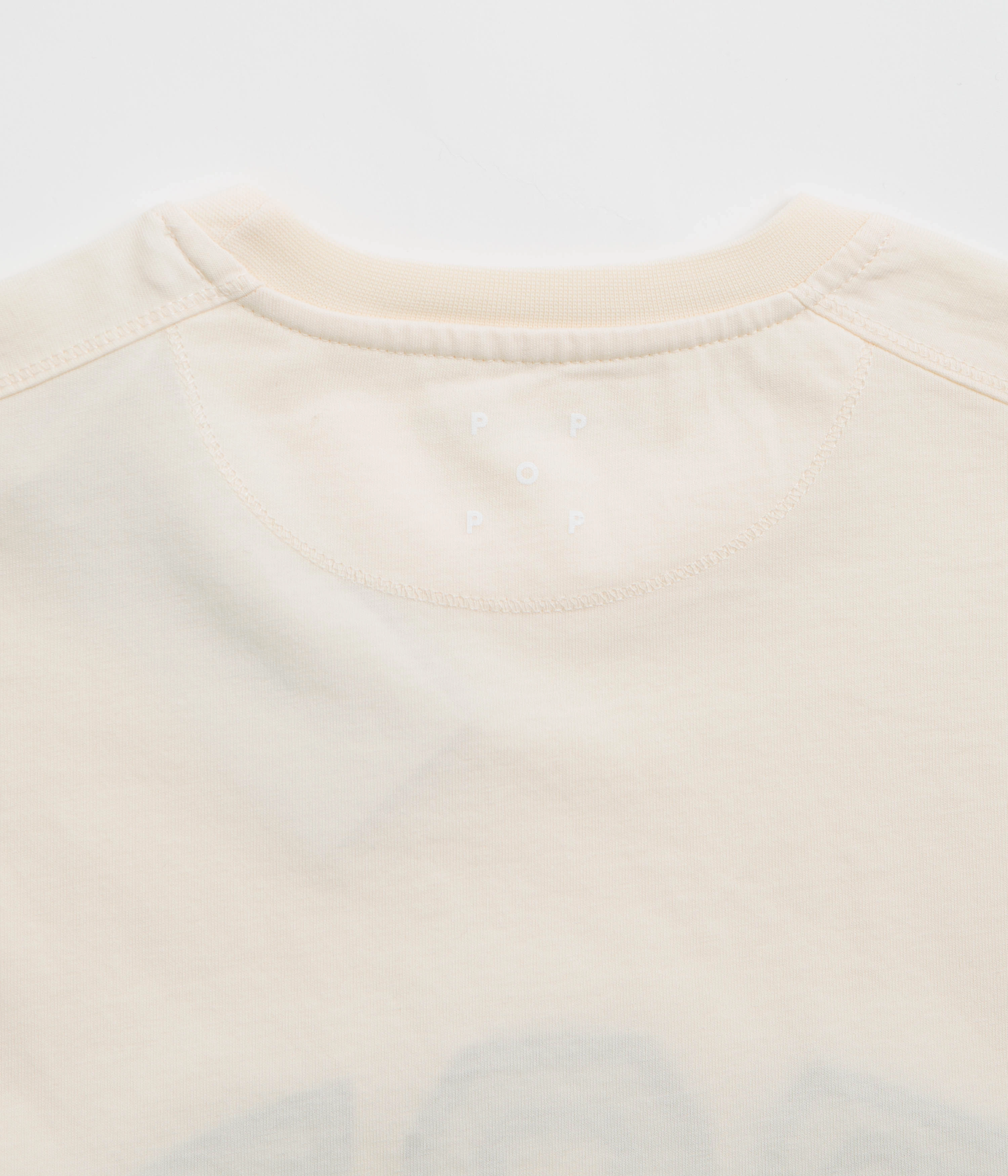 Pop Trading Company Arch T-Shirt - Off White Sporty Layer