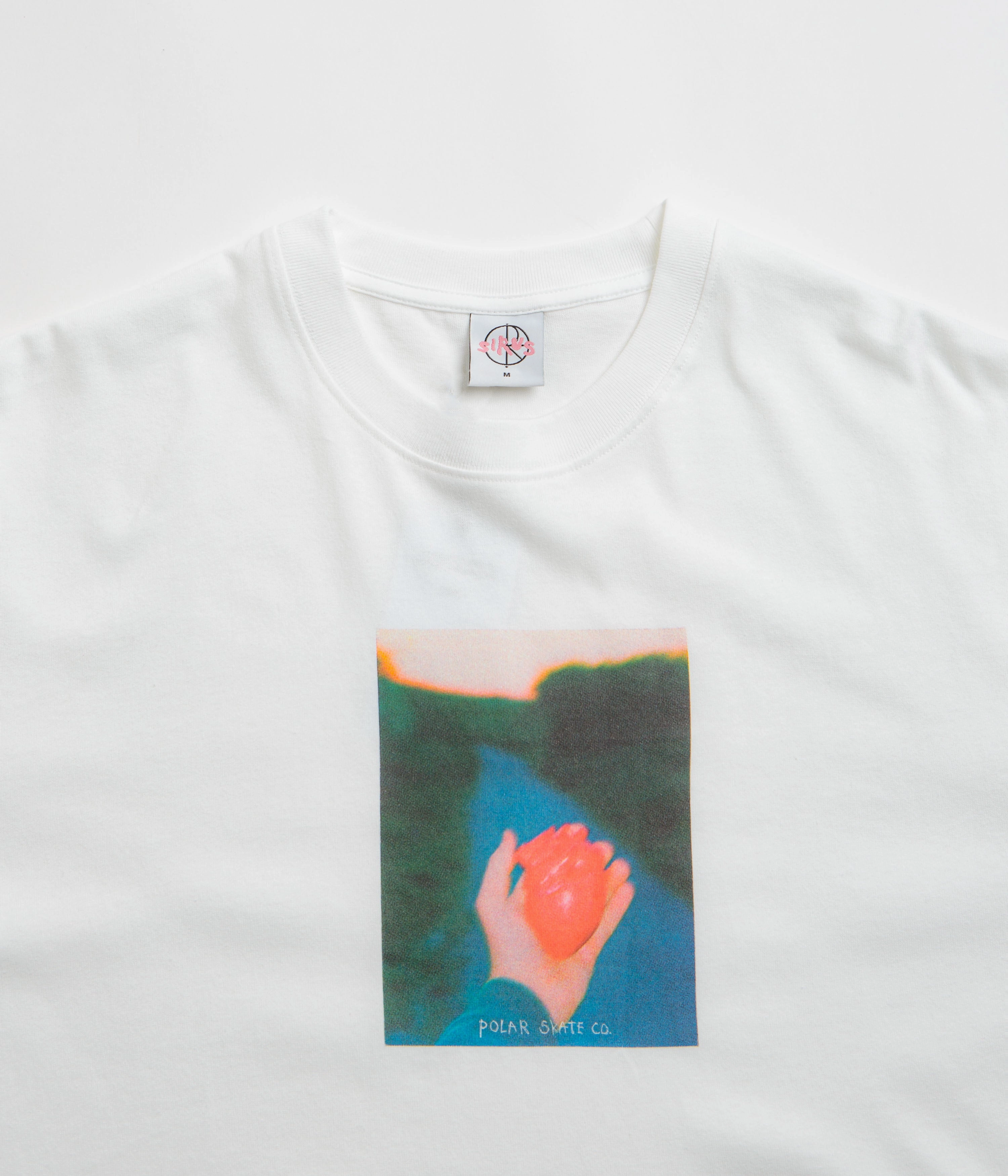 Polar Heart in Hand T-Shirt - White spring fashion Timeless Must-Have