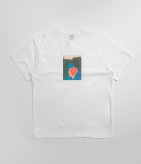 Vegan Polar Heart in Hand T-Shirt - White