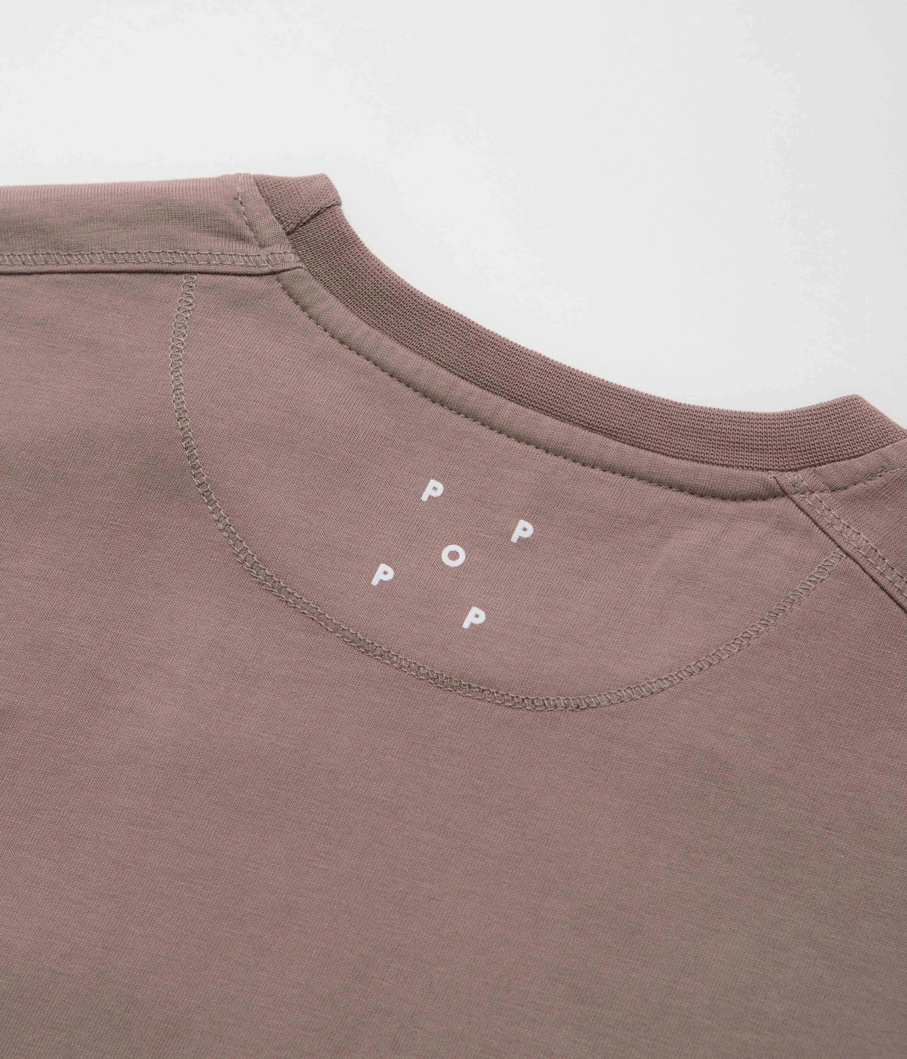 Pop Trading Company Poh Poh T-Shirt - Twilight Mauve TemperatureRegulating