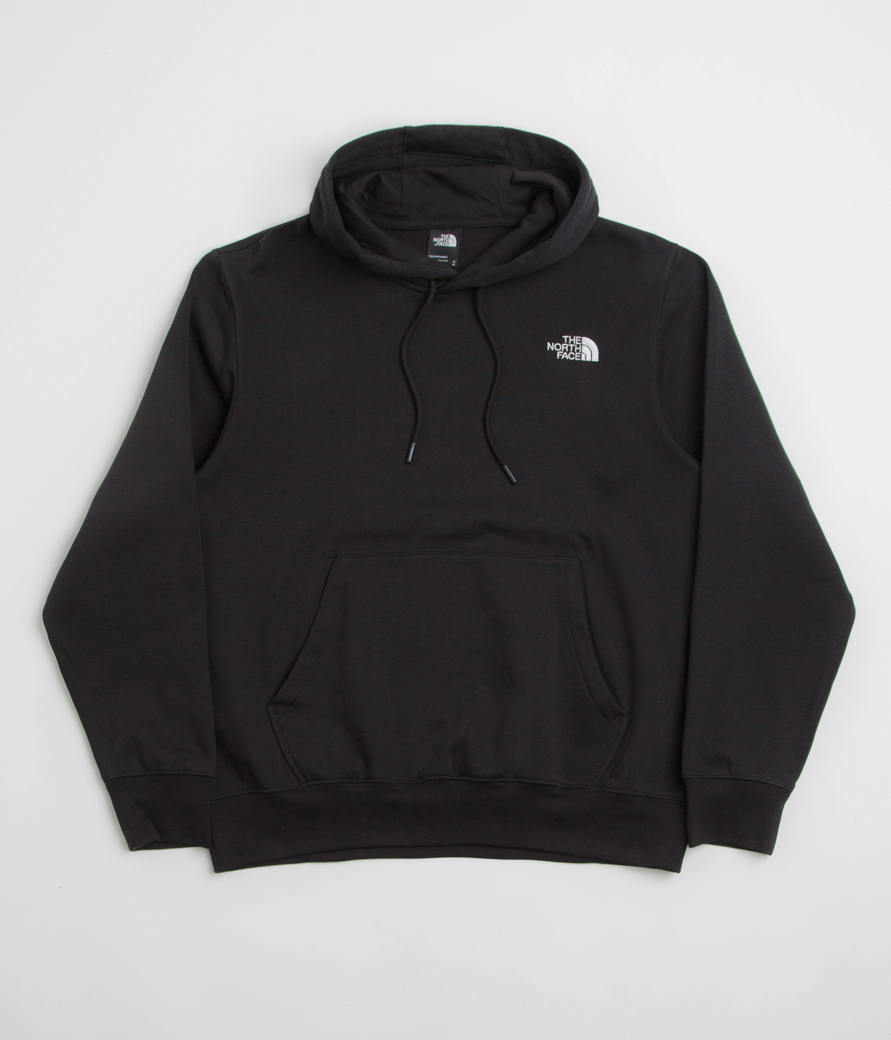The North Face Essential Relaxed Hoodie - TNF Black Durable Zippers Street Ready