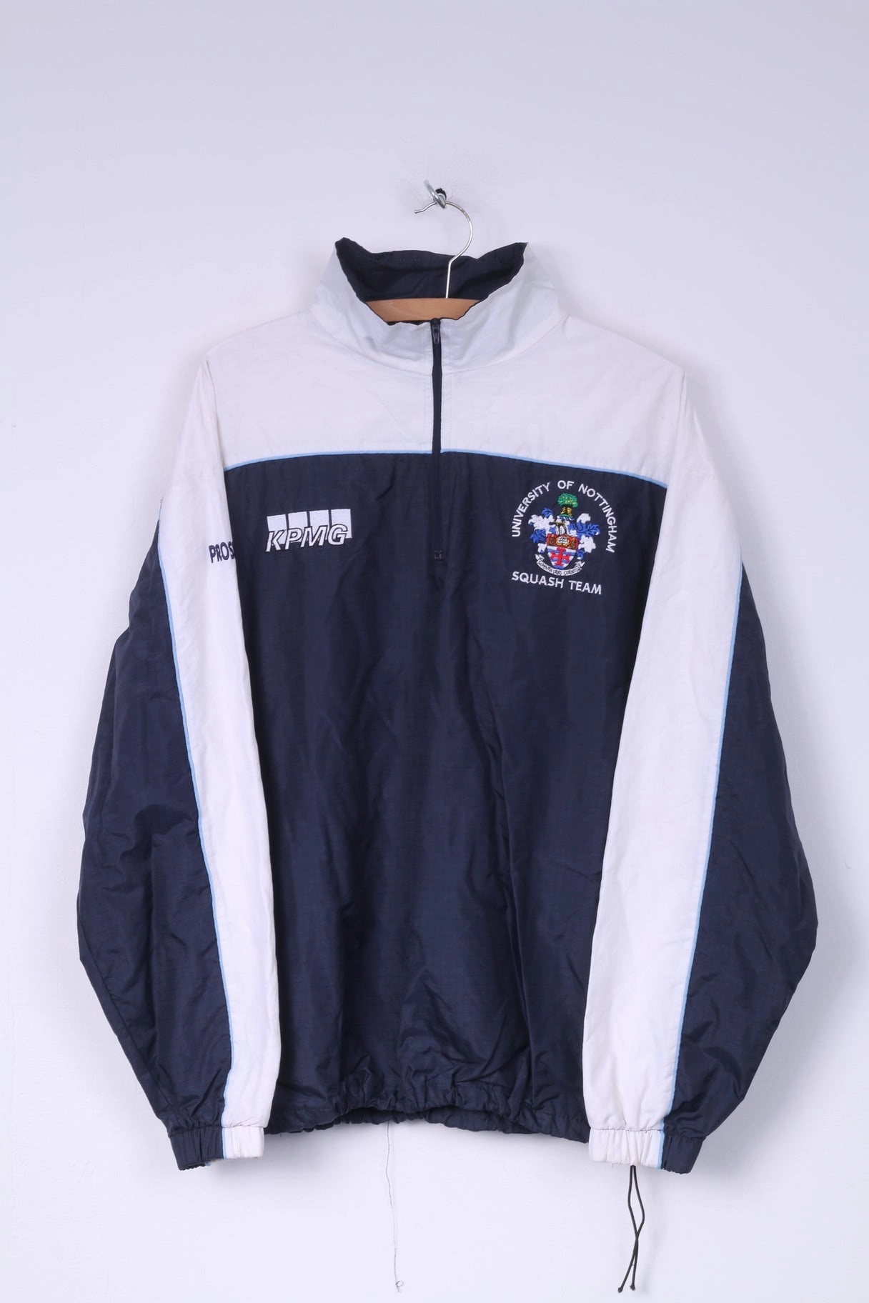 Casual Outdoor Wear Joe Pro Been There Done That University Of Nottingham Mens L Jacket Hood Zip Neck Nylon Waterproof