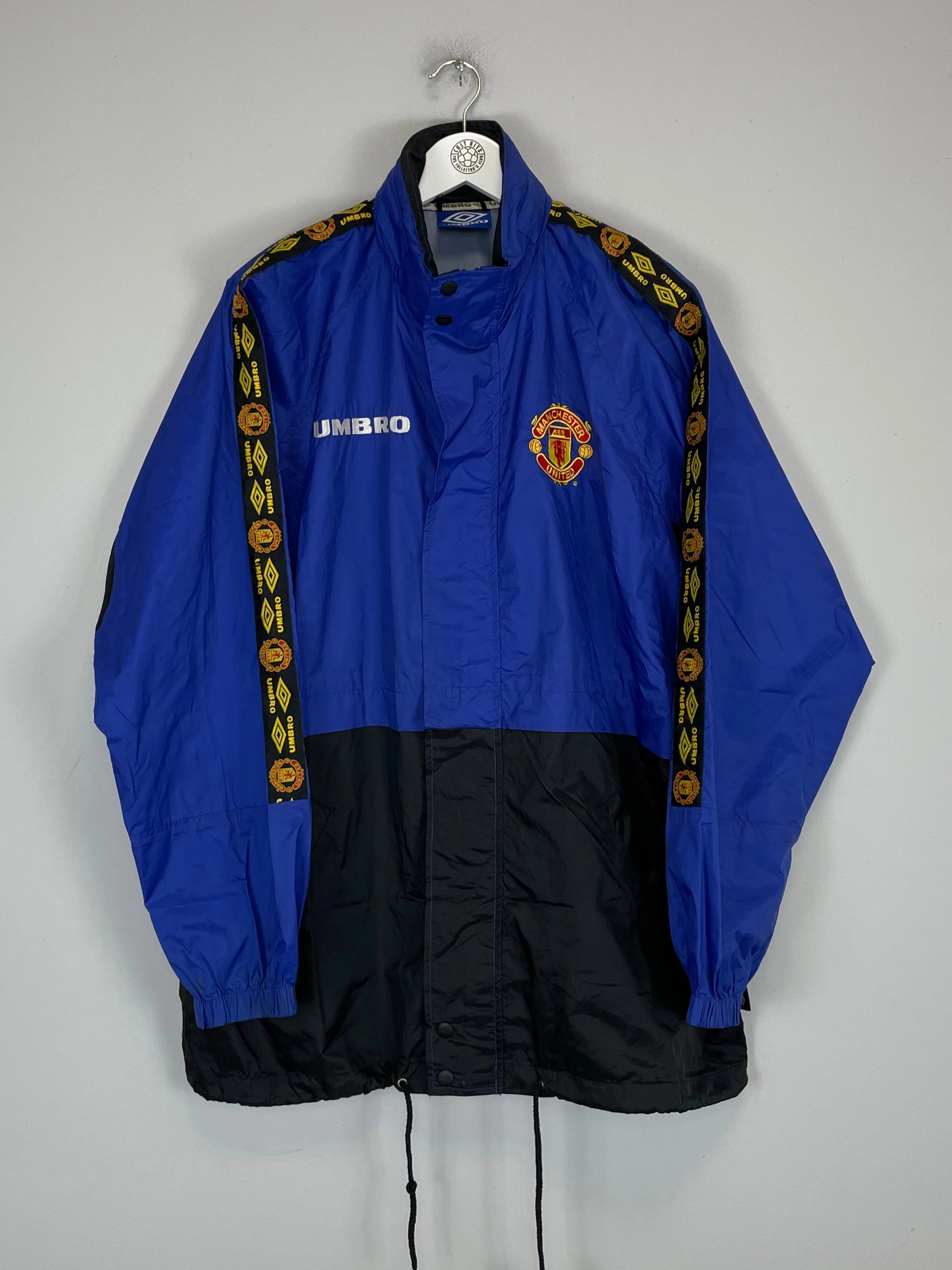 Drawstring closure 1996/98 MANCHESTER UNITED TRACK JACKET (L) UMBRO