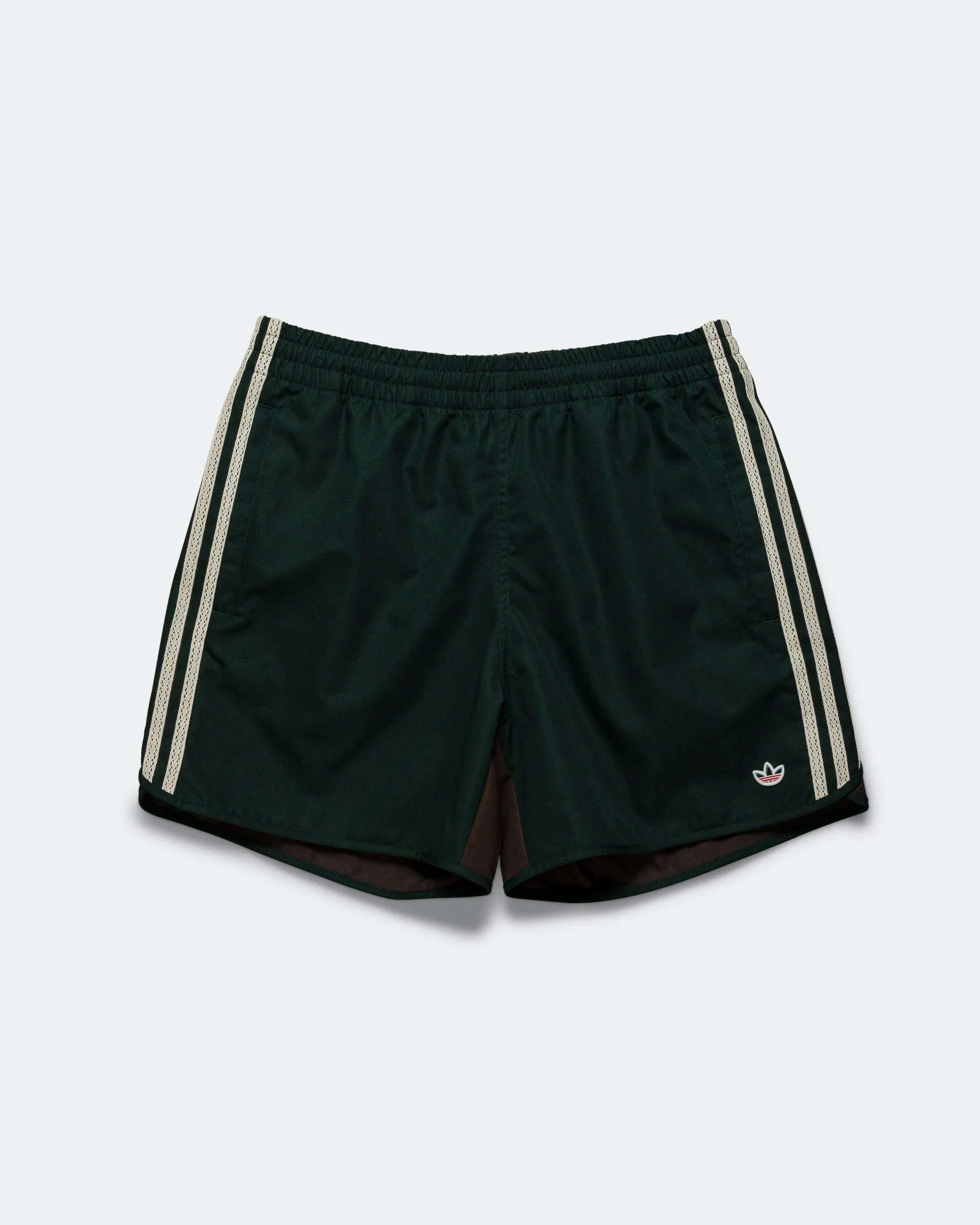 Sprinter Shorts by Edison Chen x CLOT - Dark Brown Reflective details compression support