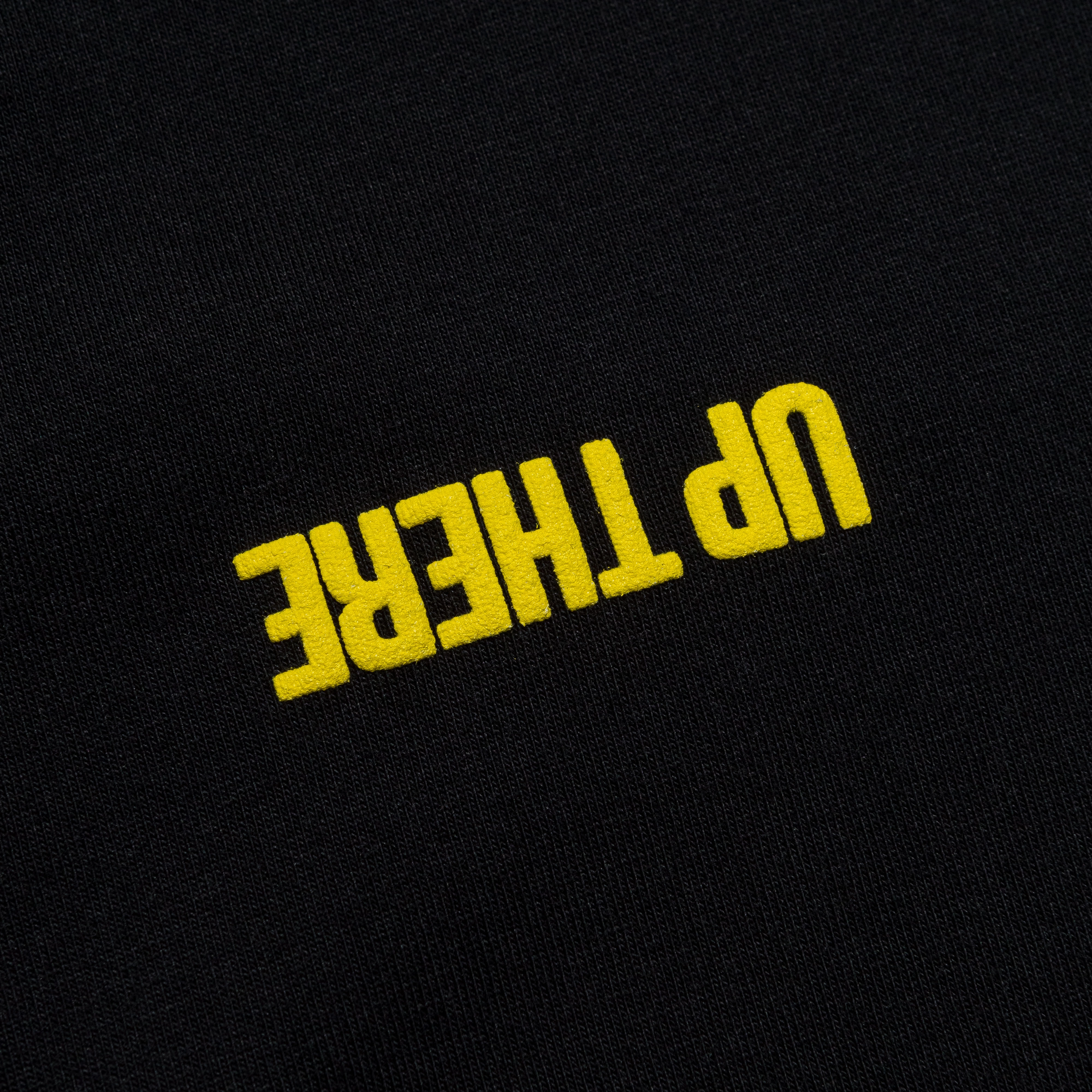 Easy Care Material Perfect Layering SS Logo Tee - Black/Yellow