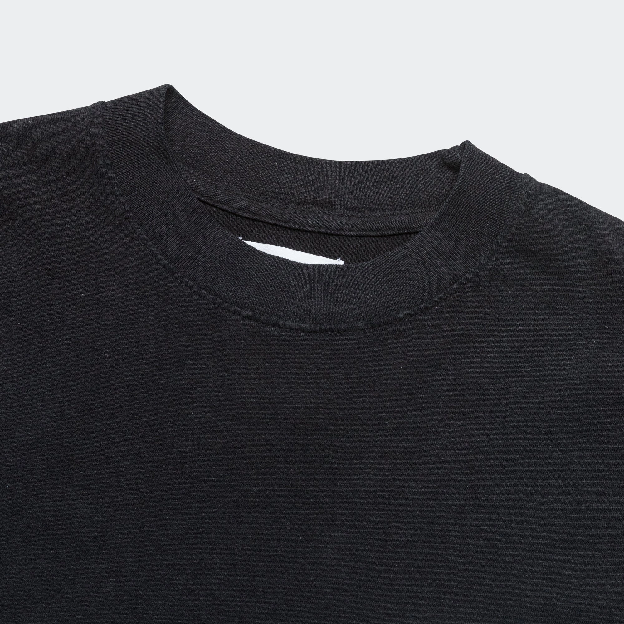 SS T-Shirt x Race Service - Faded Black Minimal Look