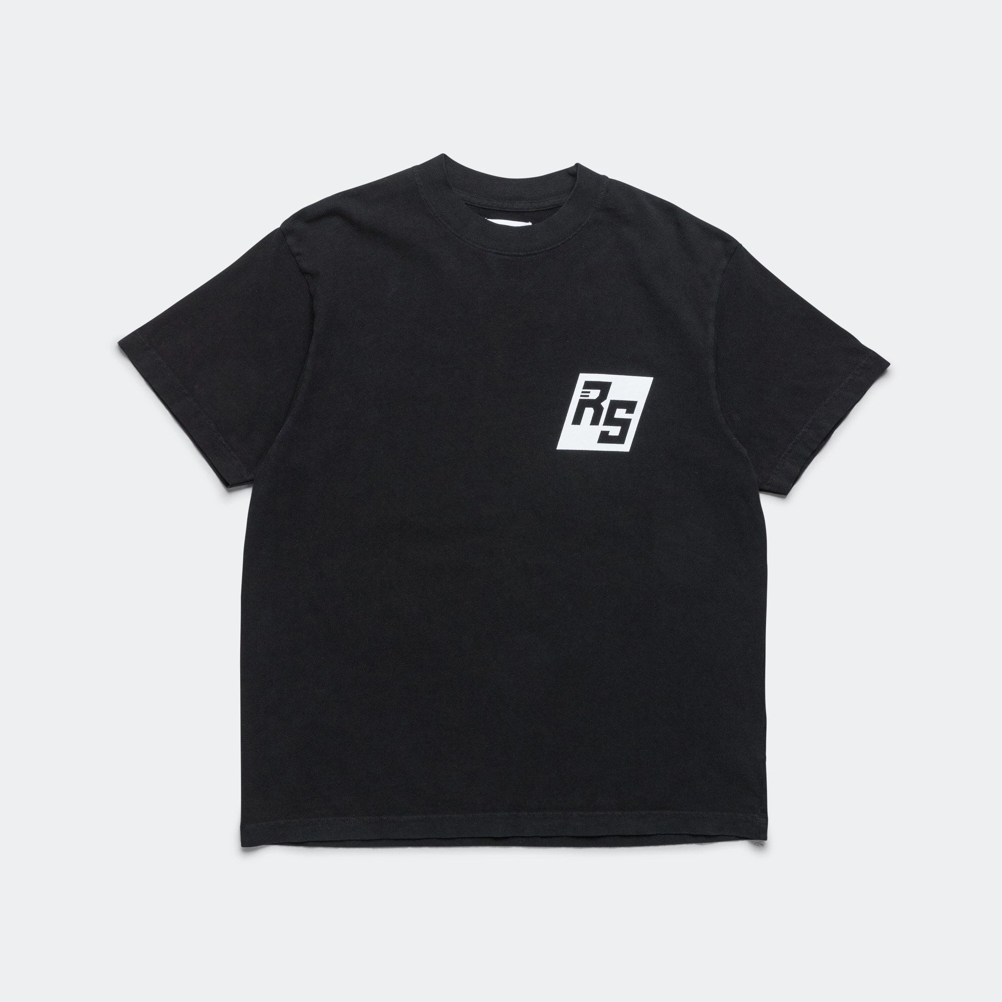SS T-Shirt x Race Service - Faded Black Formal Elegance