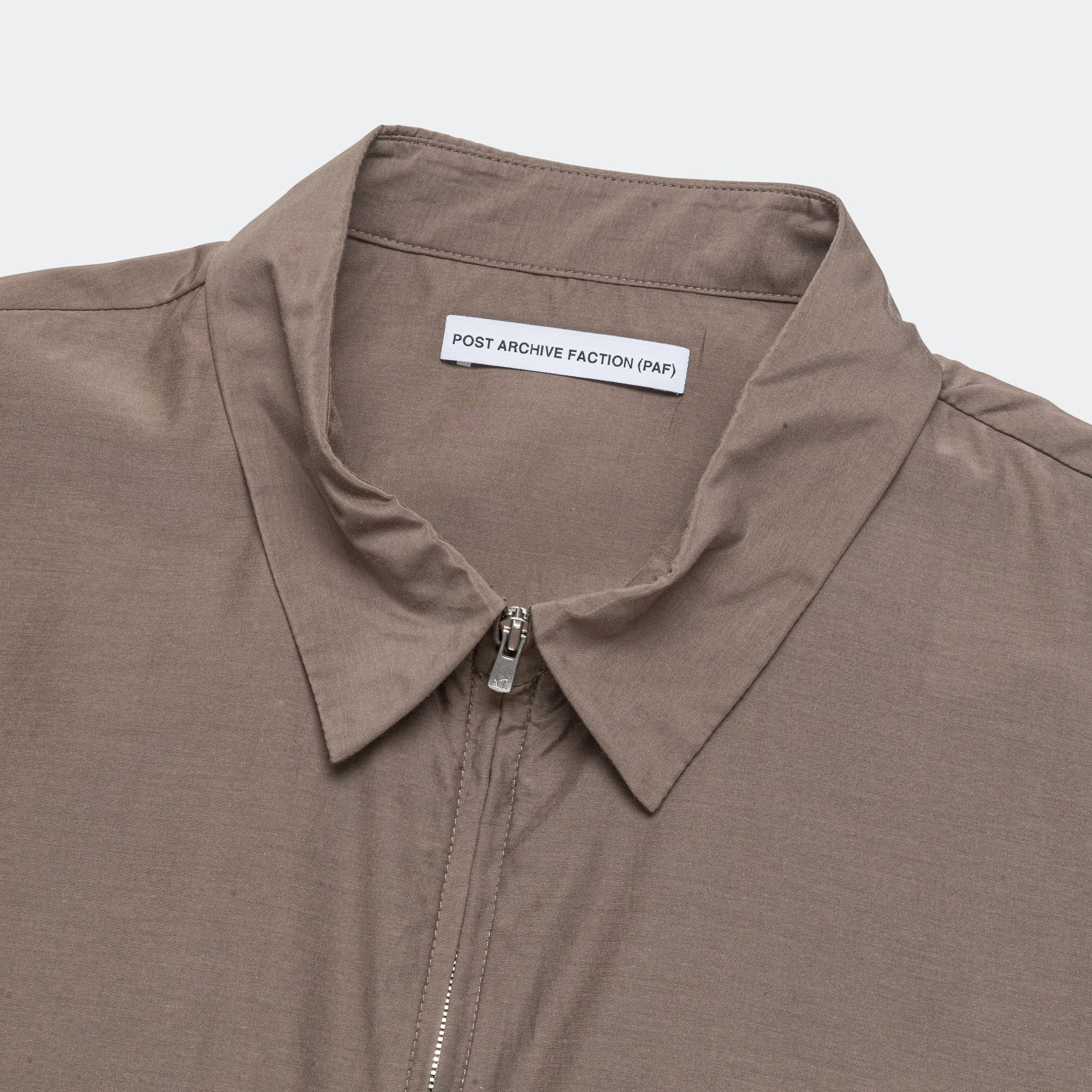 8.0 Half Shirt Right - Brown formal dinner