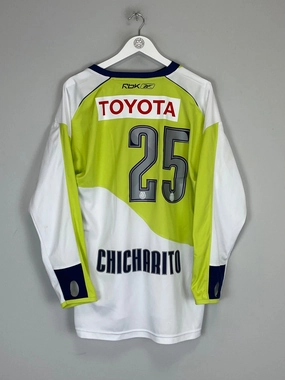 Modern Look 2007/08 CHIVAS GUADALAJARA CHICHARITO #25 L/S AWAY SHIRT (XL) REEBOK
