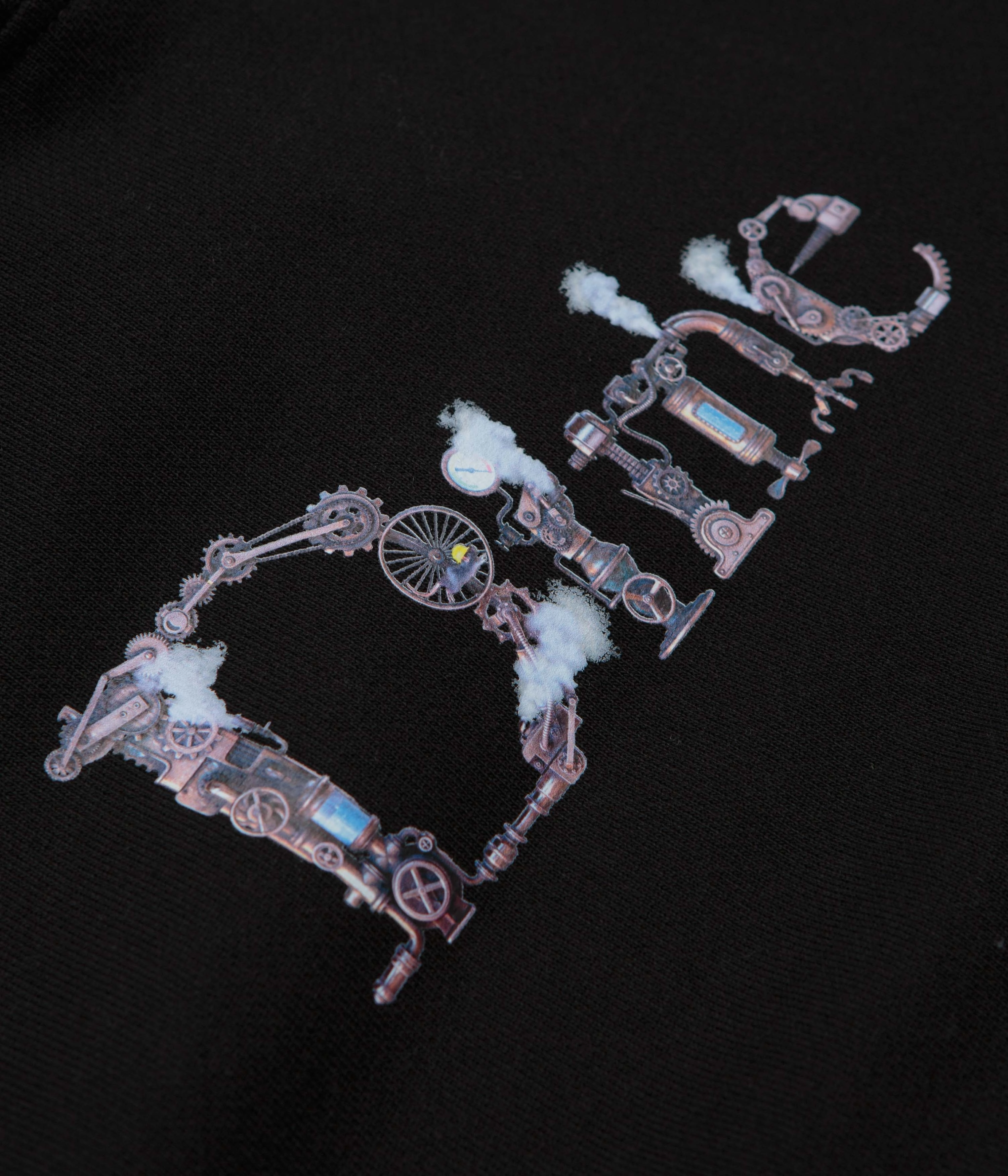 Dime Classic Steampunk Hoodie - Black Muskrat like Active Apparel