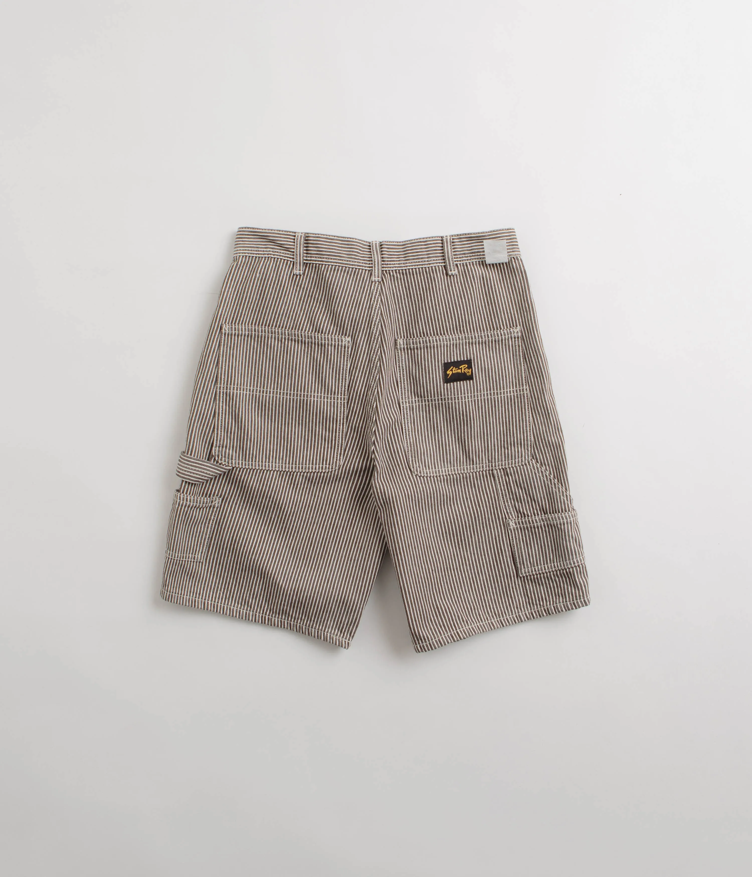 Stan Ray Big Job Shorts - Black Stone Hickory Hassle free maintenance Bacterial Growth Prevention