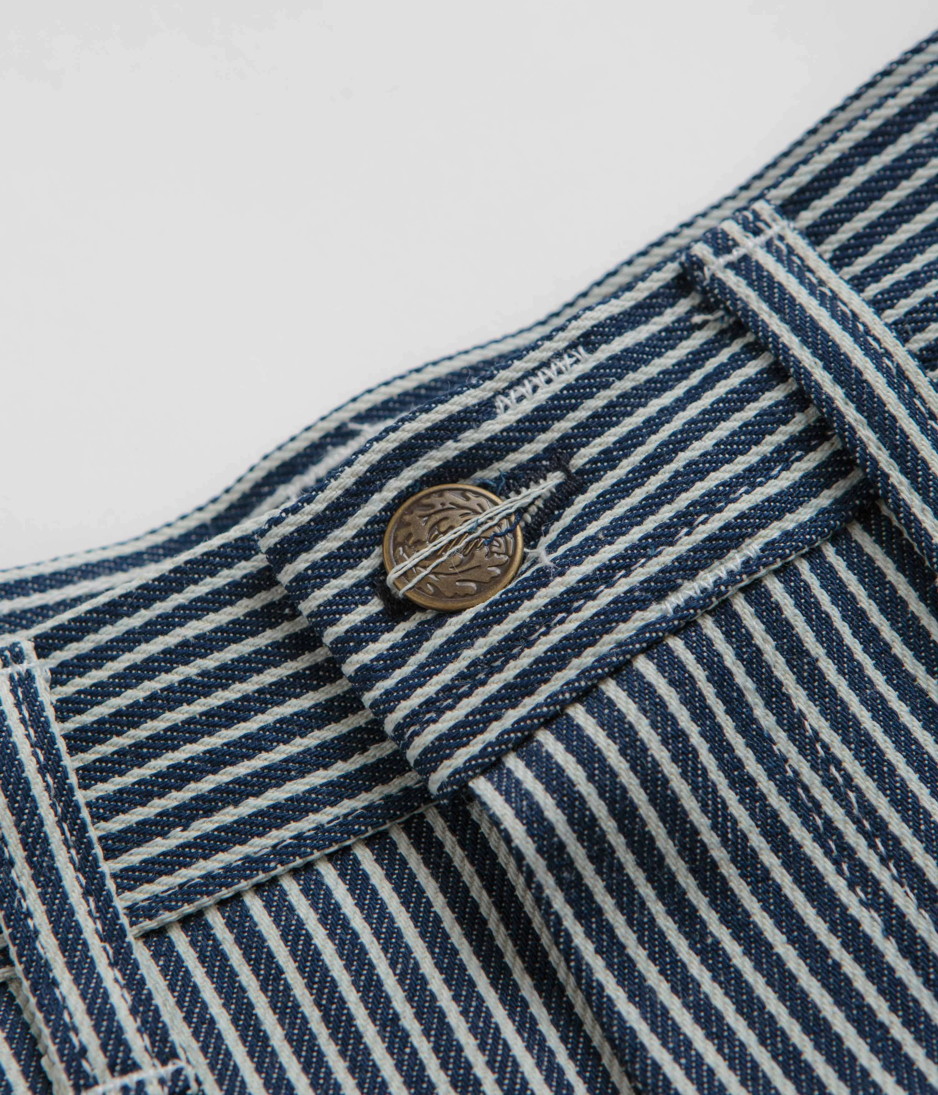 Stan Ray Painter Shorts - Hickory Stripe Temperature Regulating Tech Warm Season