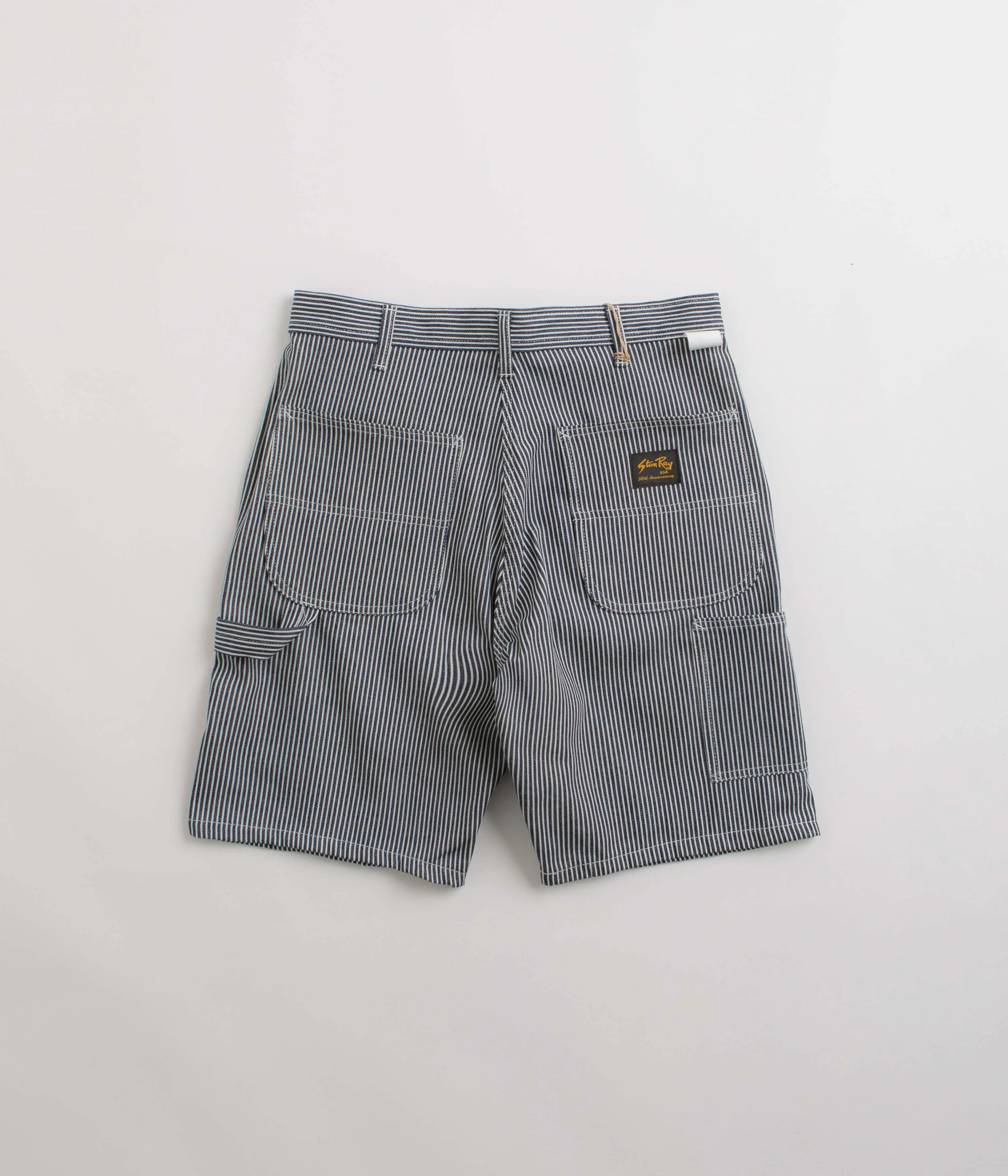 Stan Ray Painter Shorts - Hickory Stripe Trendy Look Warm Vibe